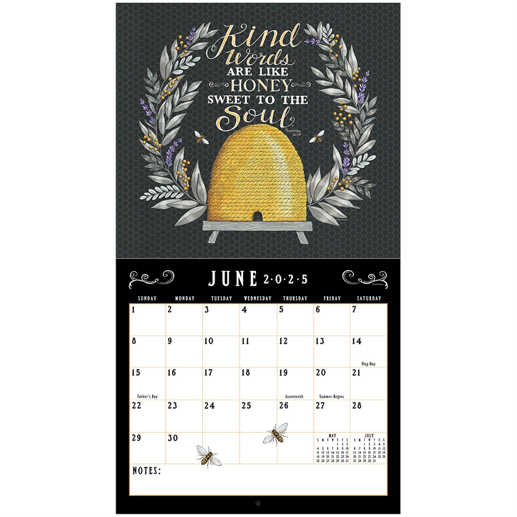 Beeutiful Life Wall 2025 Calendar - Online Exclusive