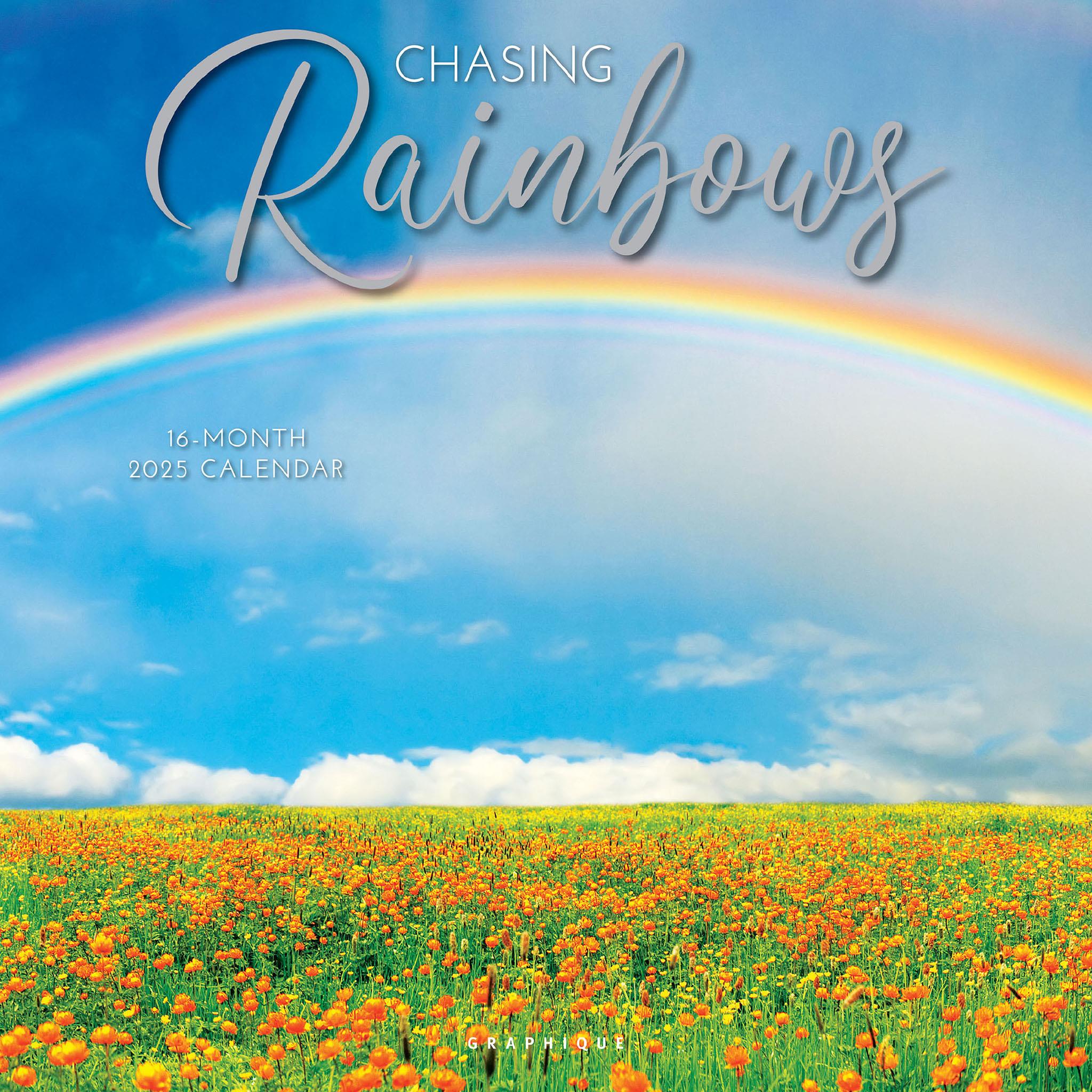 Chasing Rainbows Wall 2025 Calendar - Online Exclusive