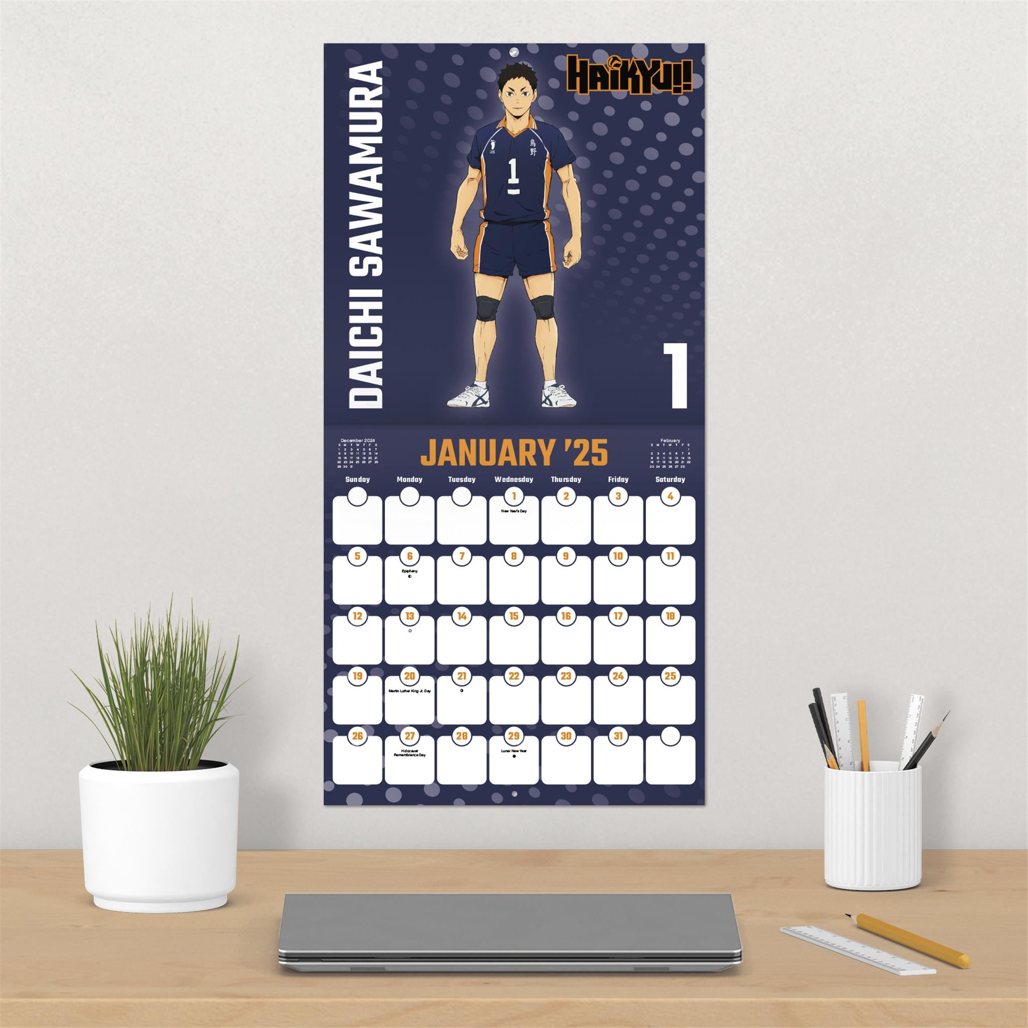 Haikyu Wall 2025 Calendar - Online Exclusive