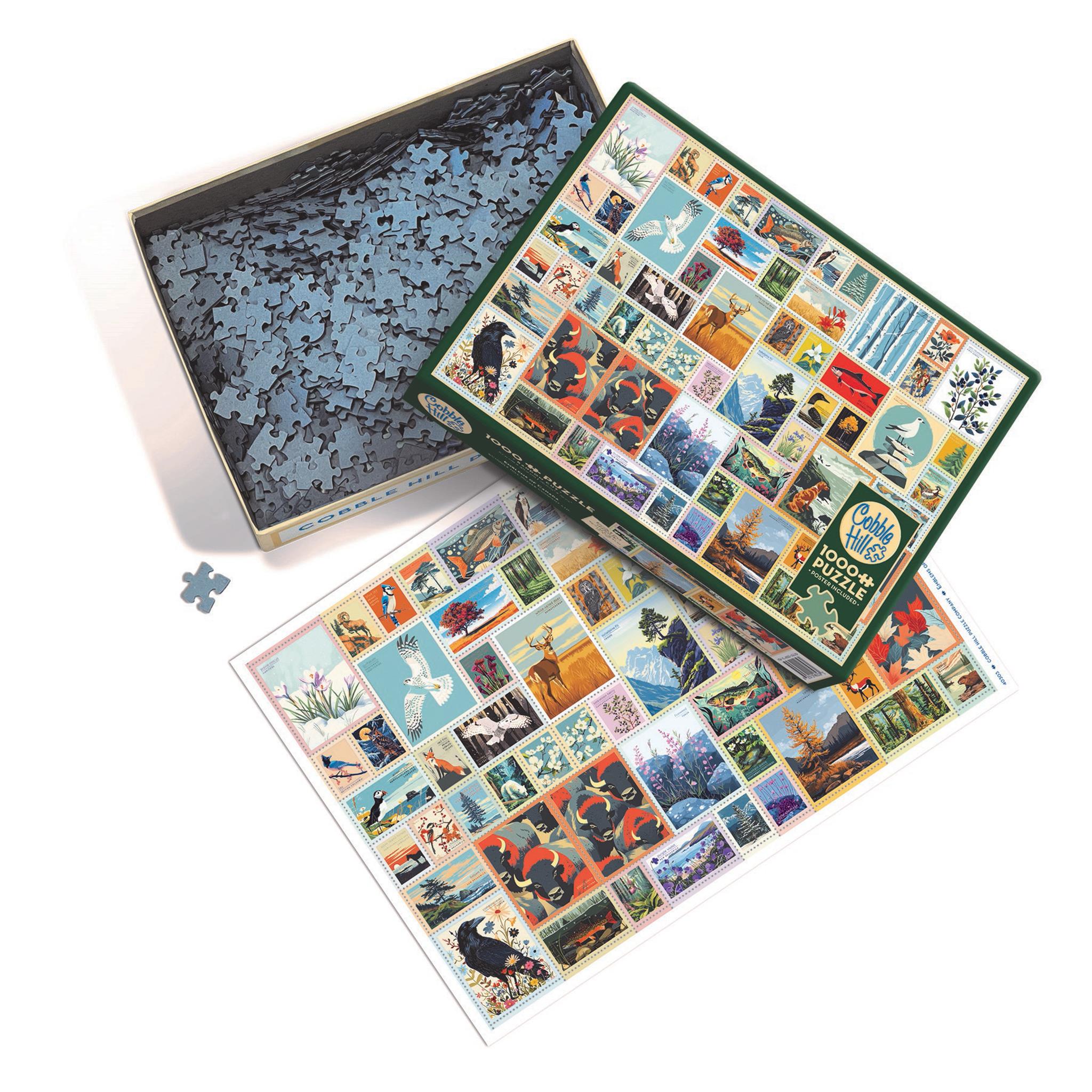 Emblems of Canada Exclusive 1000 Piece Puzzle Cobble Hill