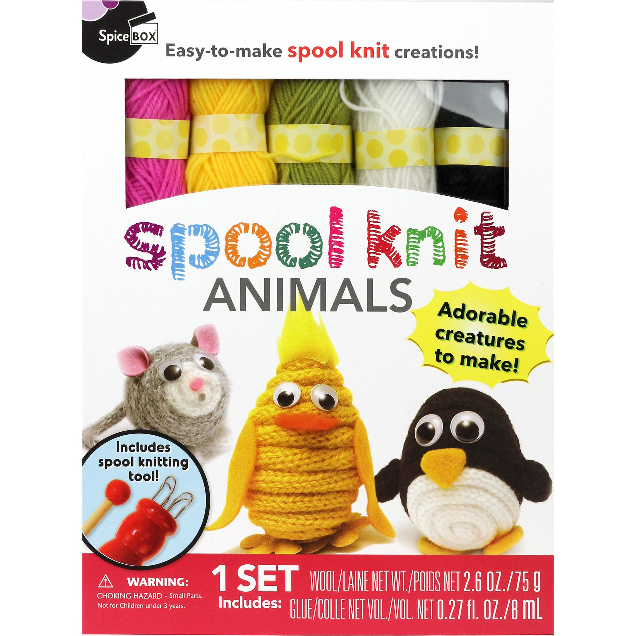 Spool Knit Animals