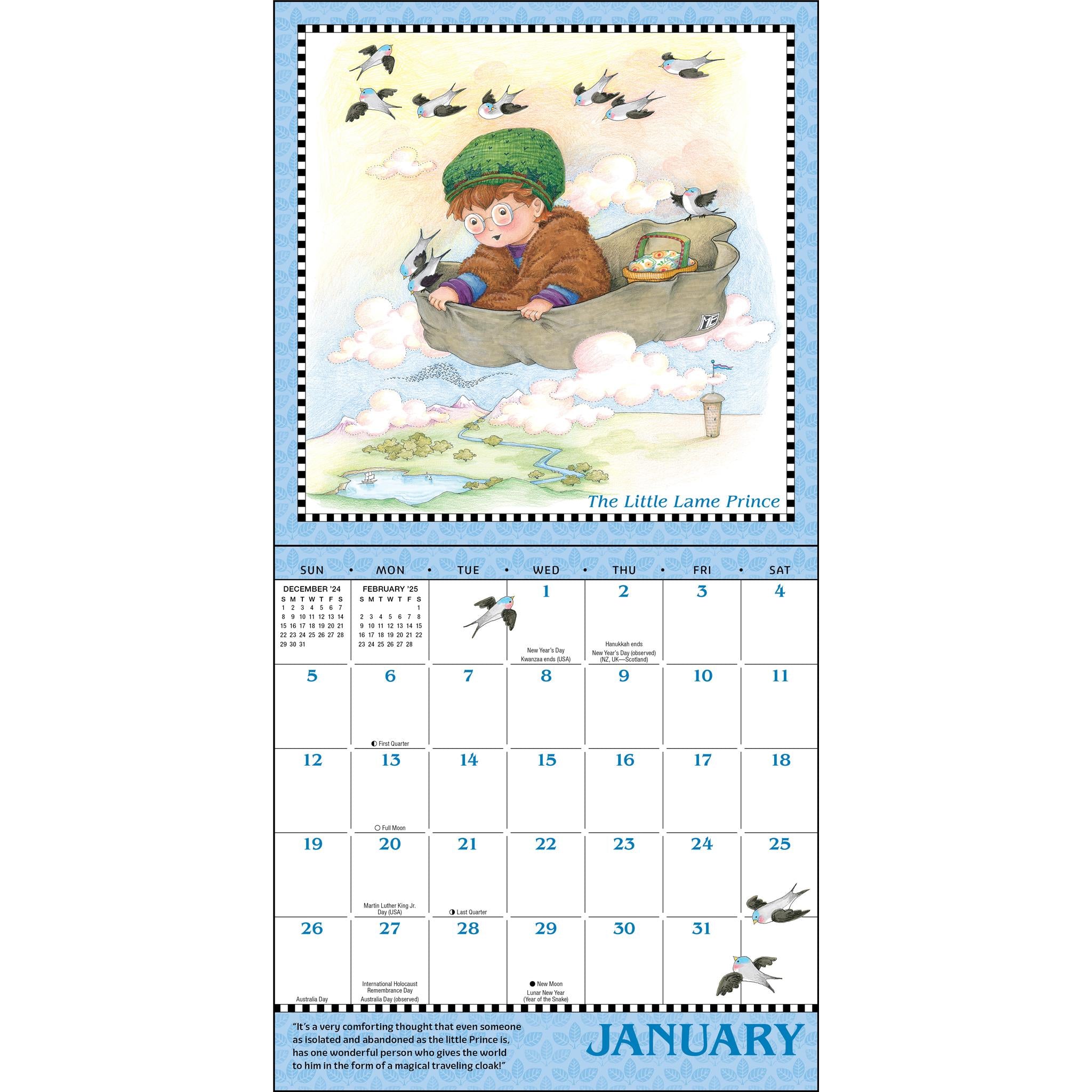 Mary Engelbreits Mini 2025 Calendar - Online Exclusive