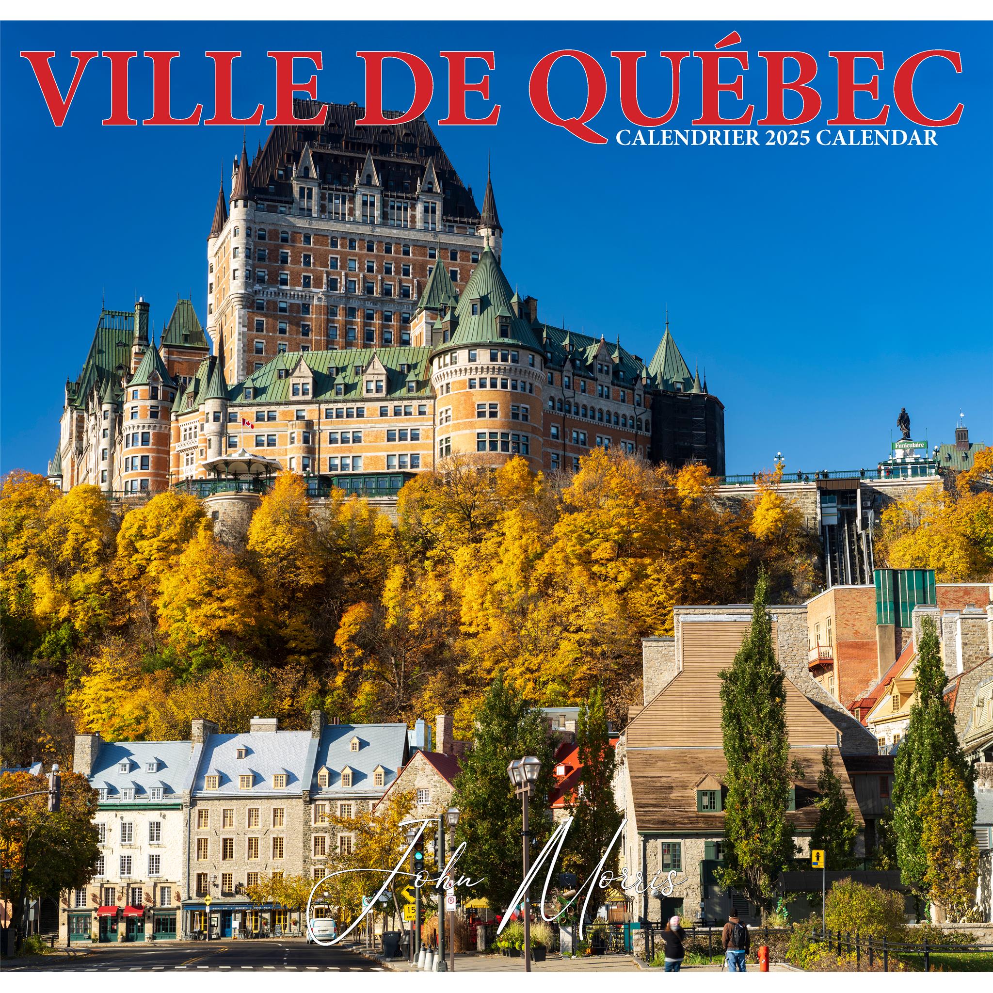 Ville De Quebec City Wall 2025 Calendar