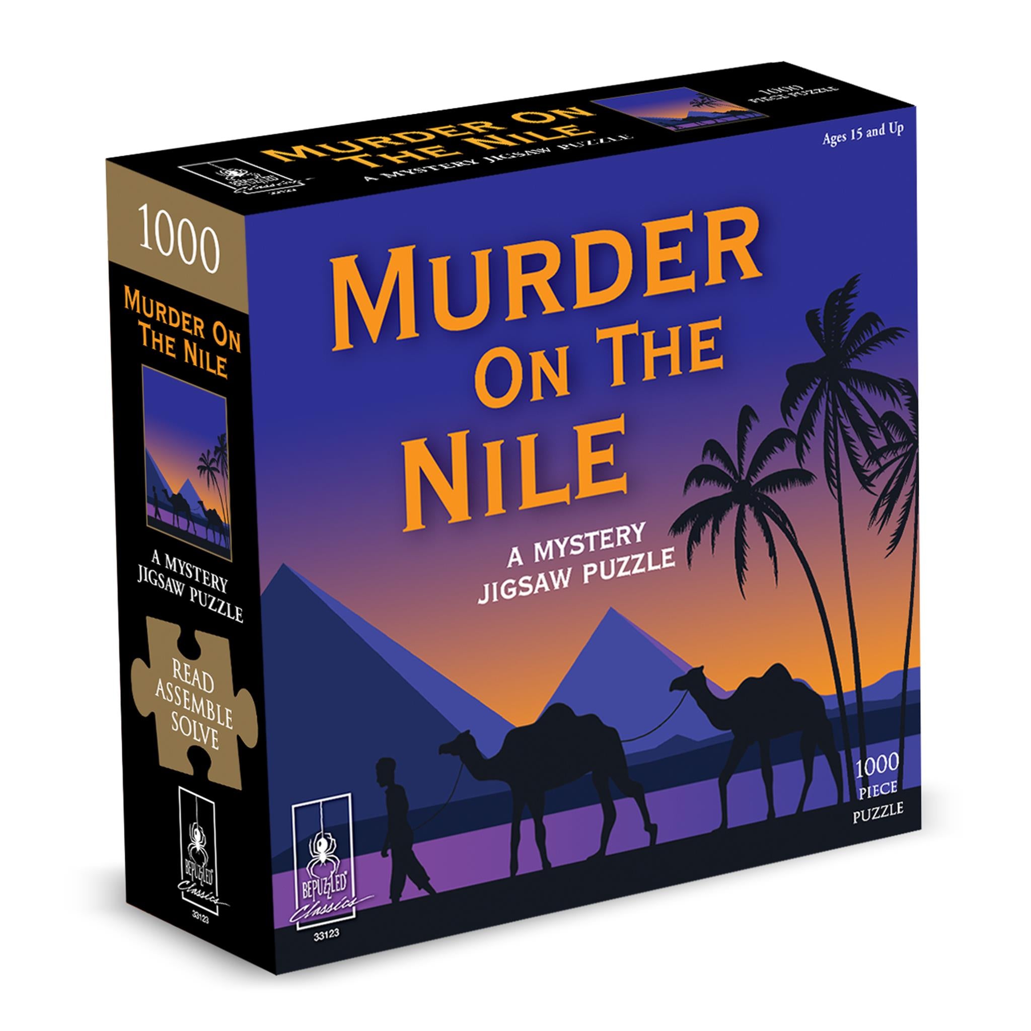 Classic Mystery - Murder on the Nile 1000 Piece Puzzle