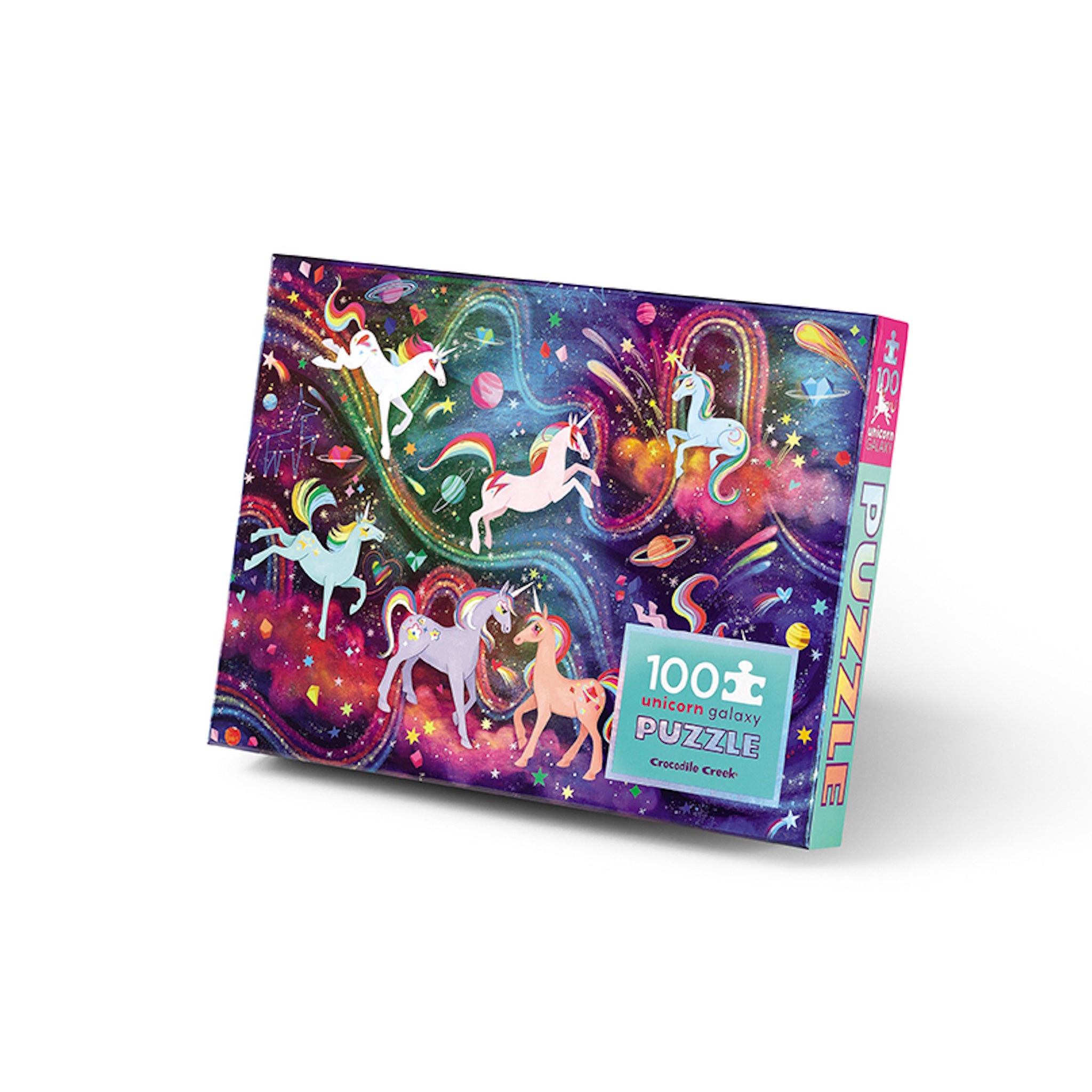 Holographic Unicorn Galaxy 100 Piece Puzzle