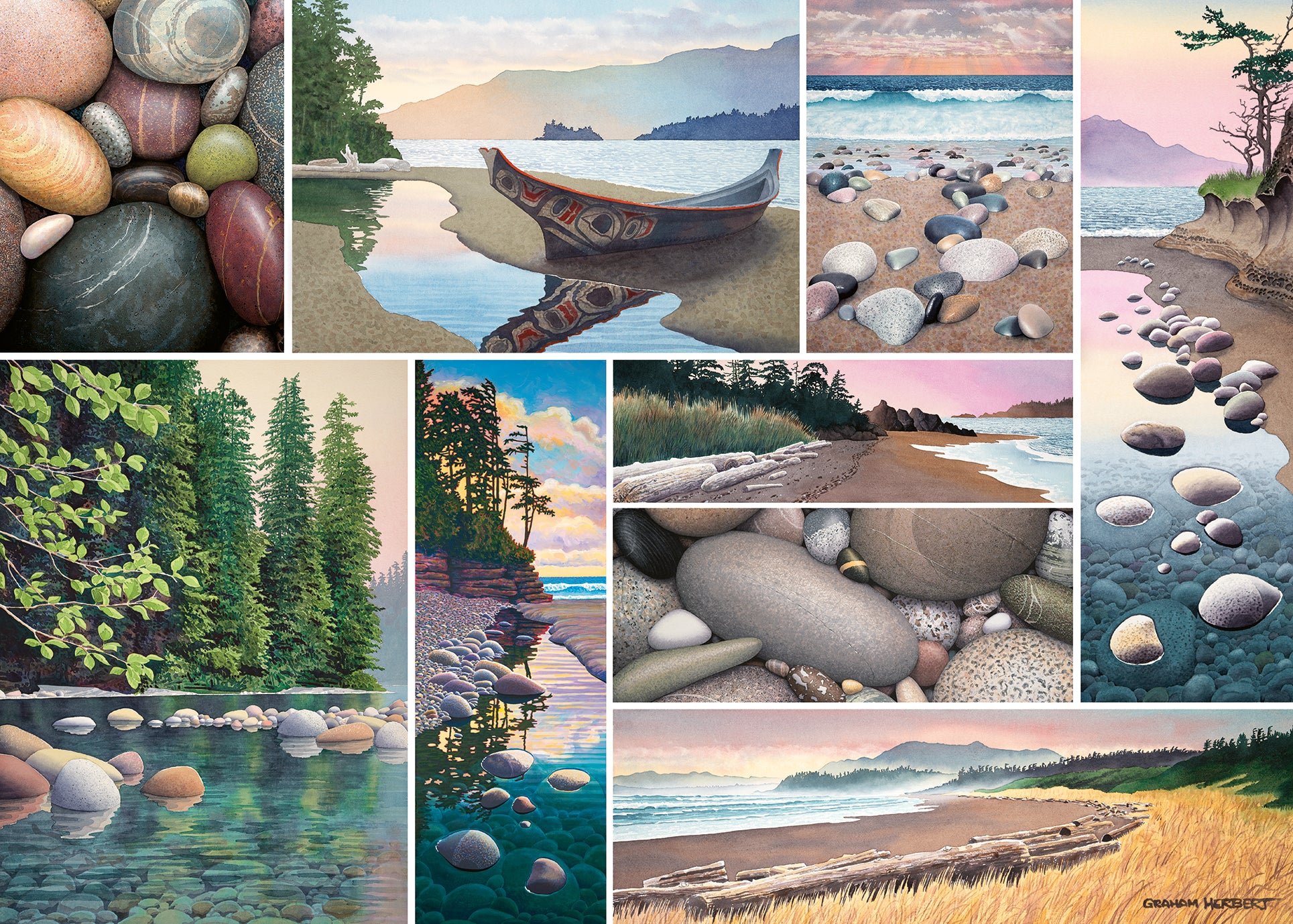 West Coast Tranquility 1000 Piece Puzzle - Online Exclusive