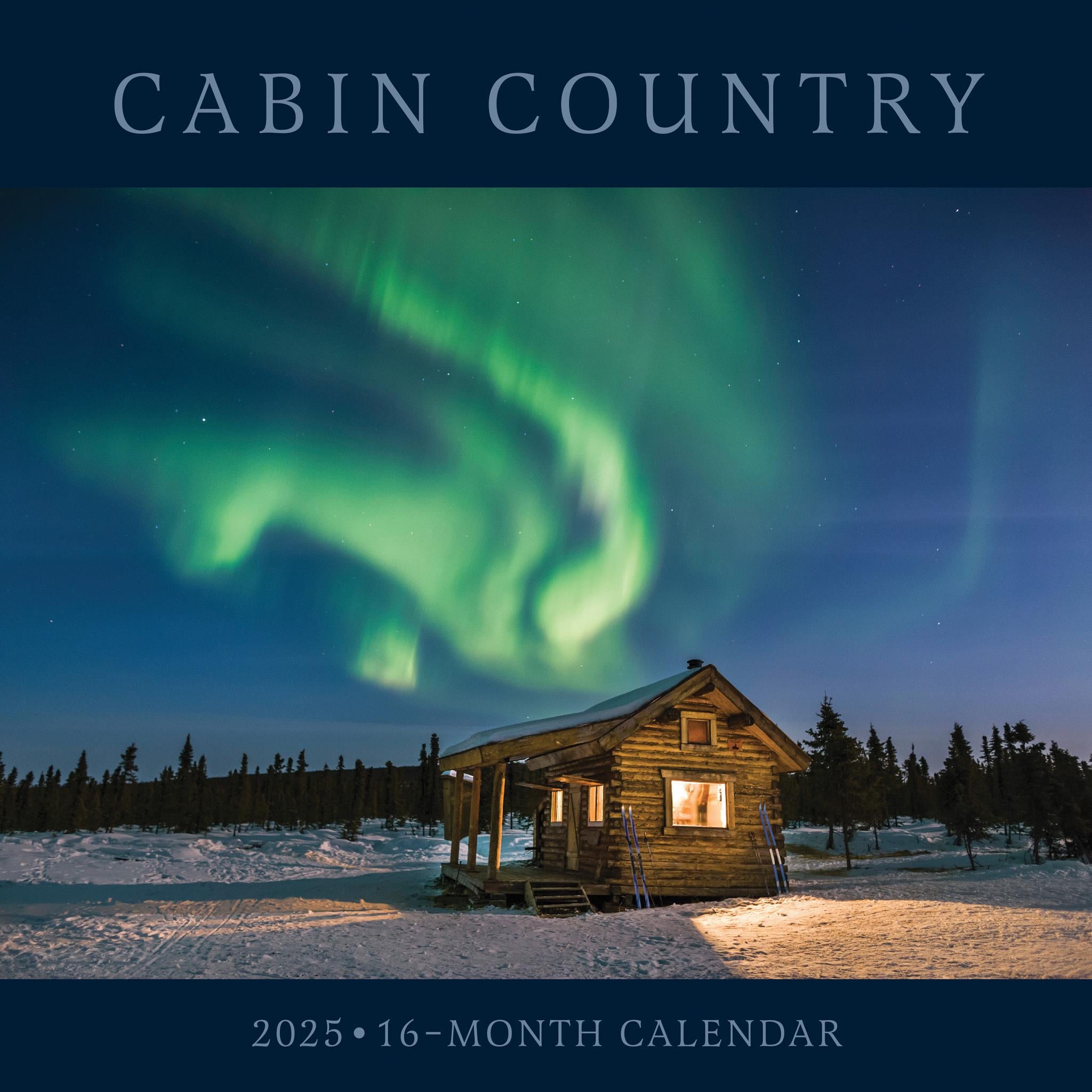 Cabin Country Wall 2025 Calendar