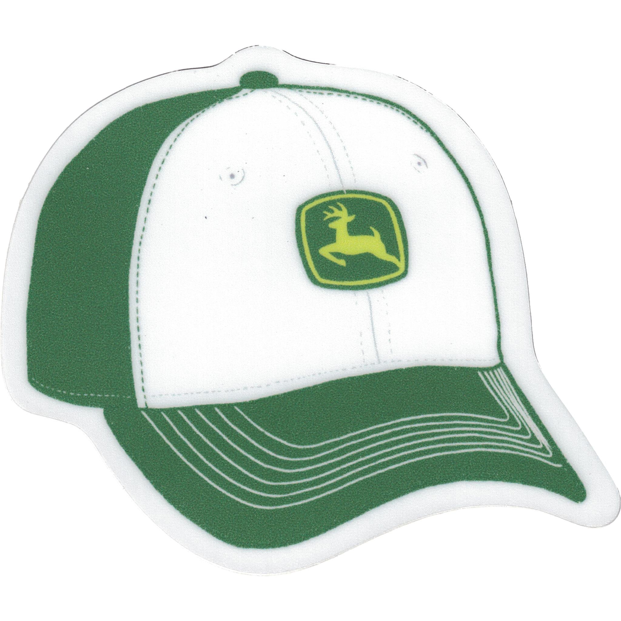 John Deere Hat Vinyl Sticker - FINAL SALE