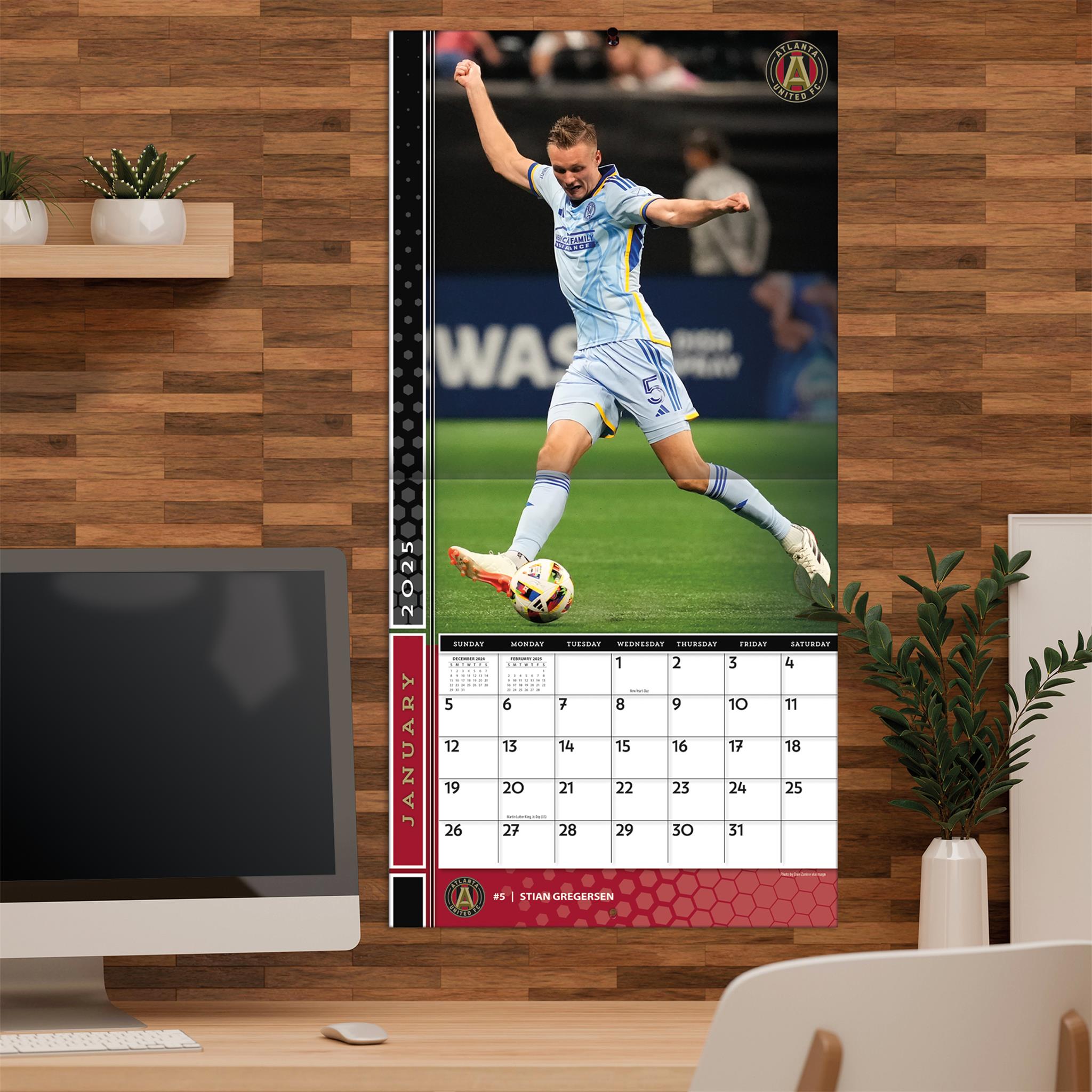 MLS Atlanta United Wall 2025 Calendar - Online Exclusive