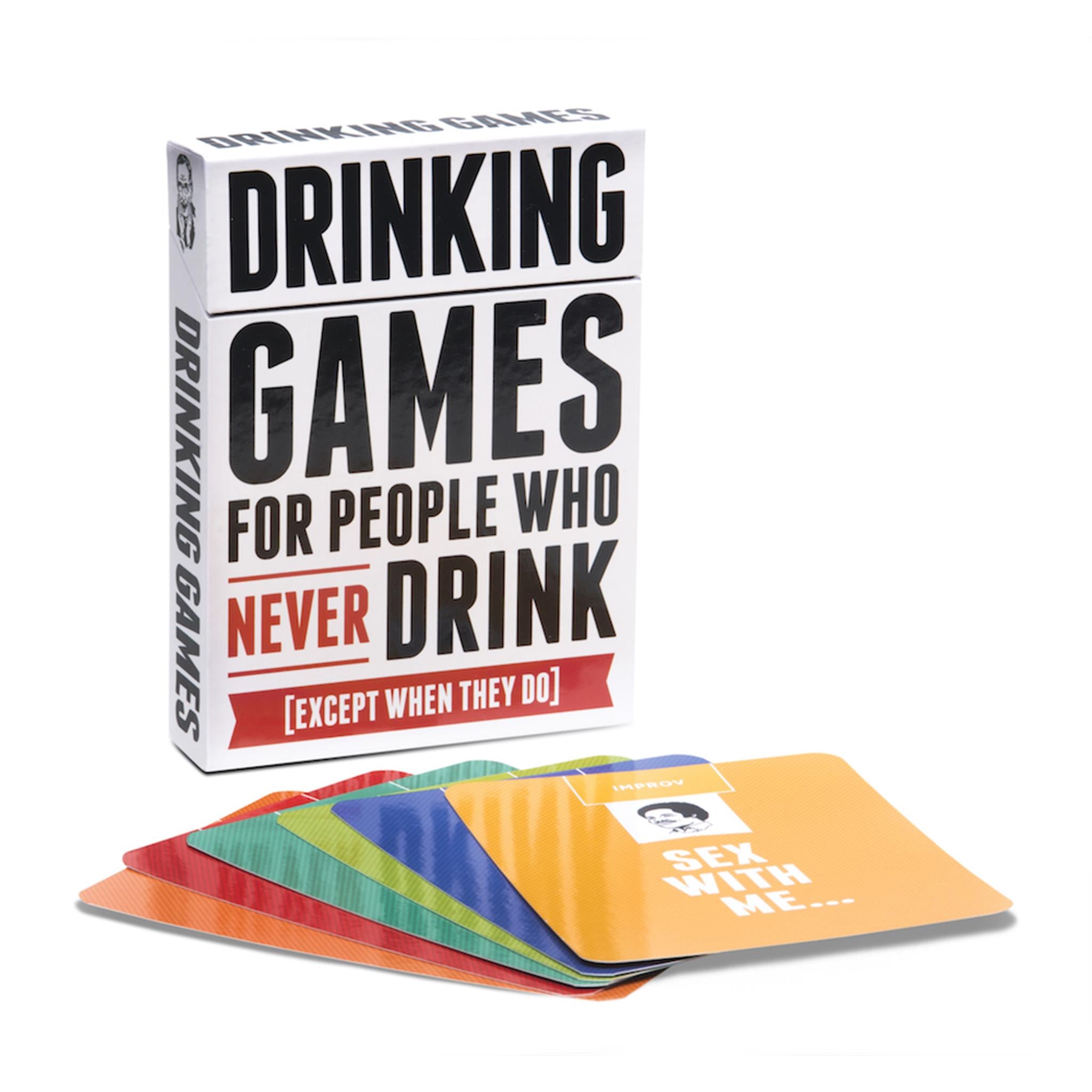 Drinking Games for People Who Never Drink except when they do