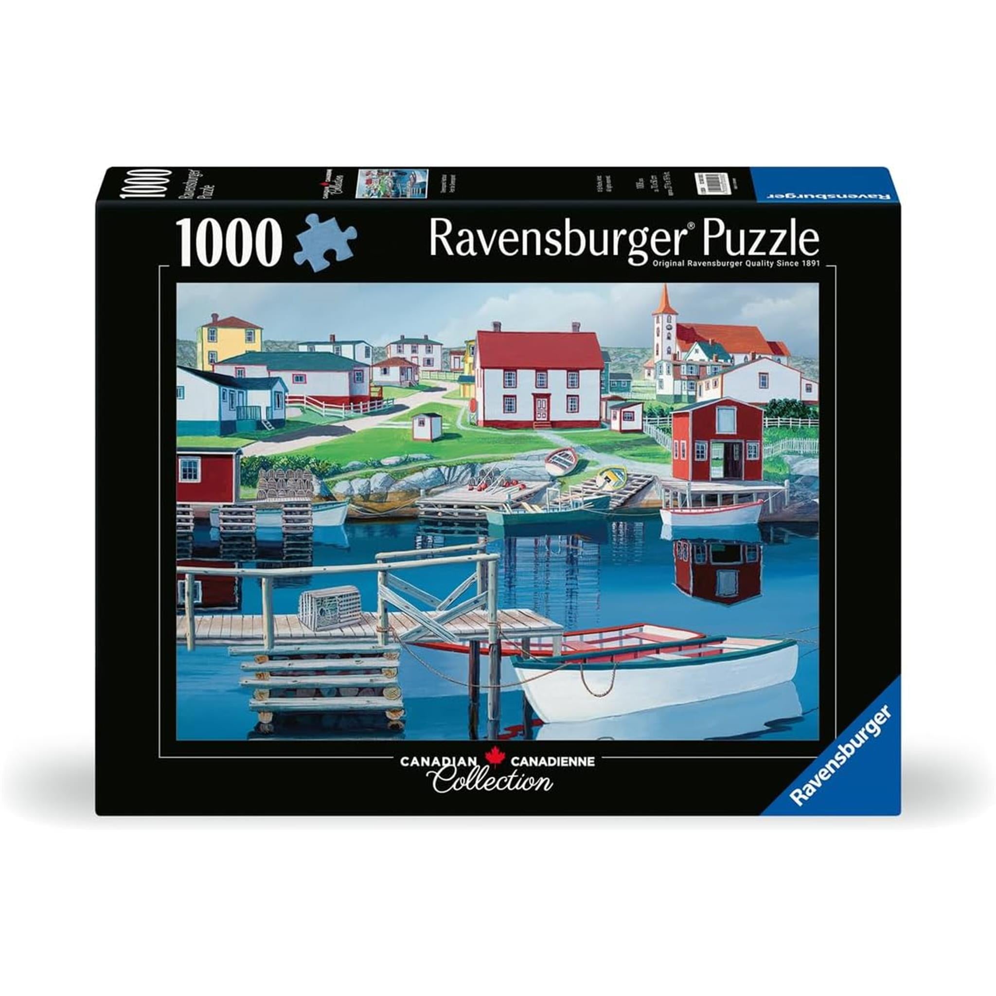 Greenspond Harbor 1000 Piece Puzzle Ravensburger