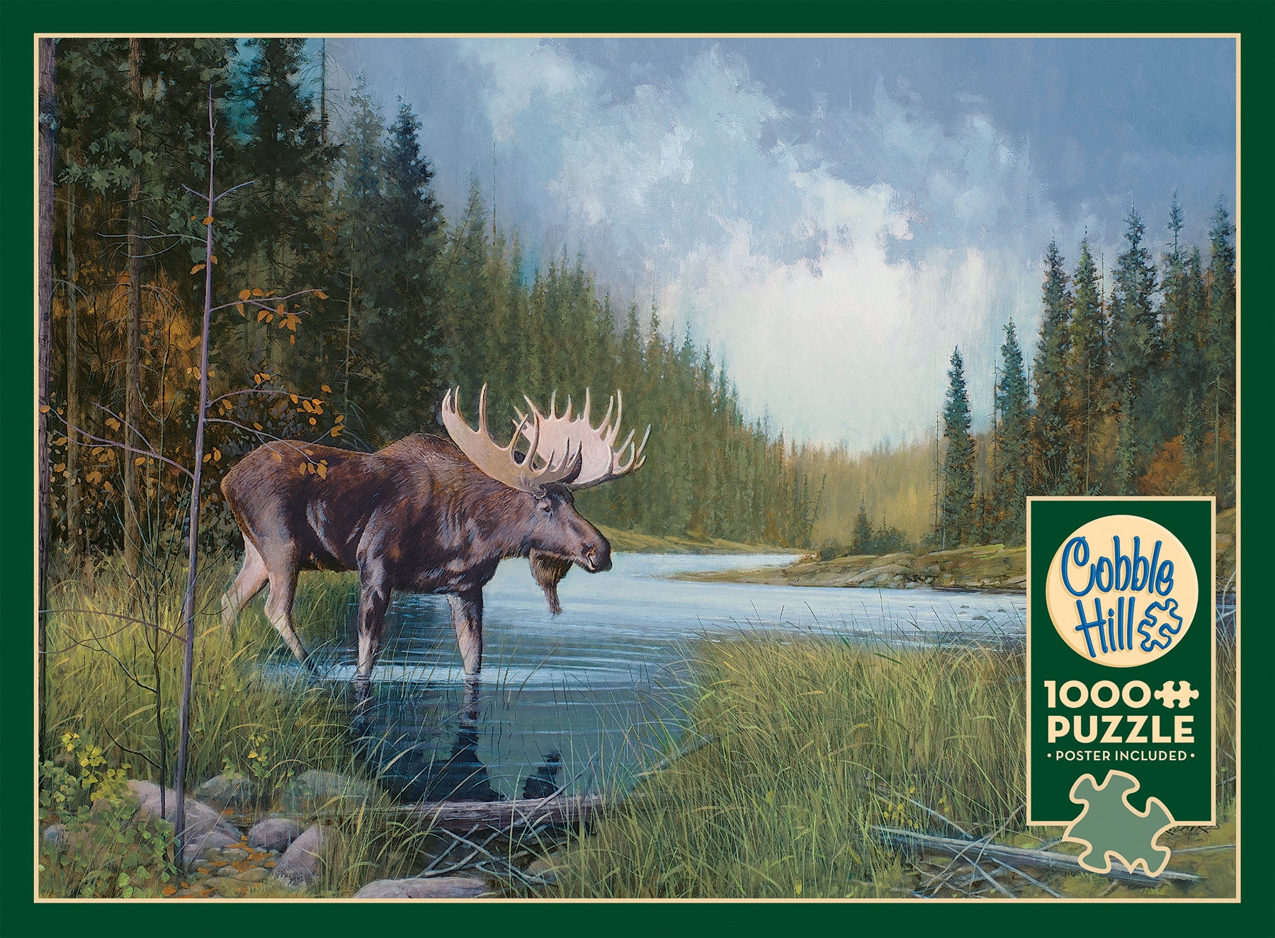 Moose Lake 1000 Piece Puzzle