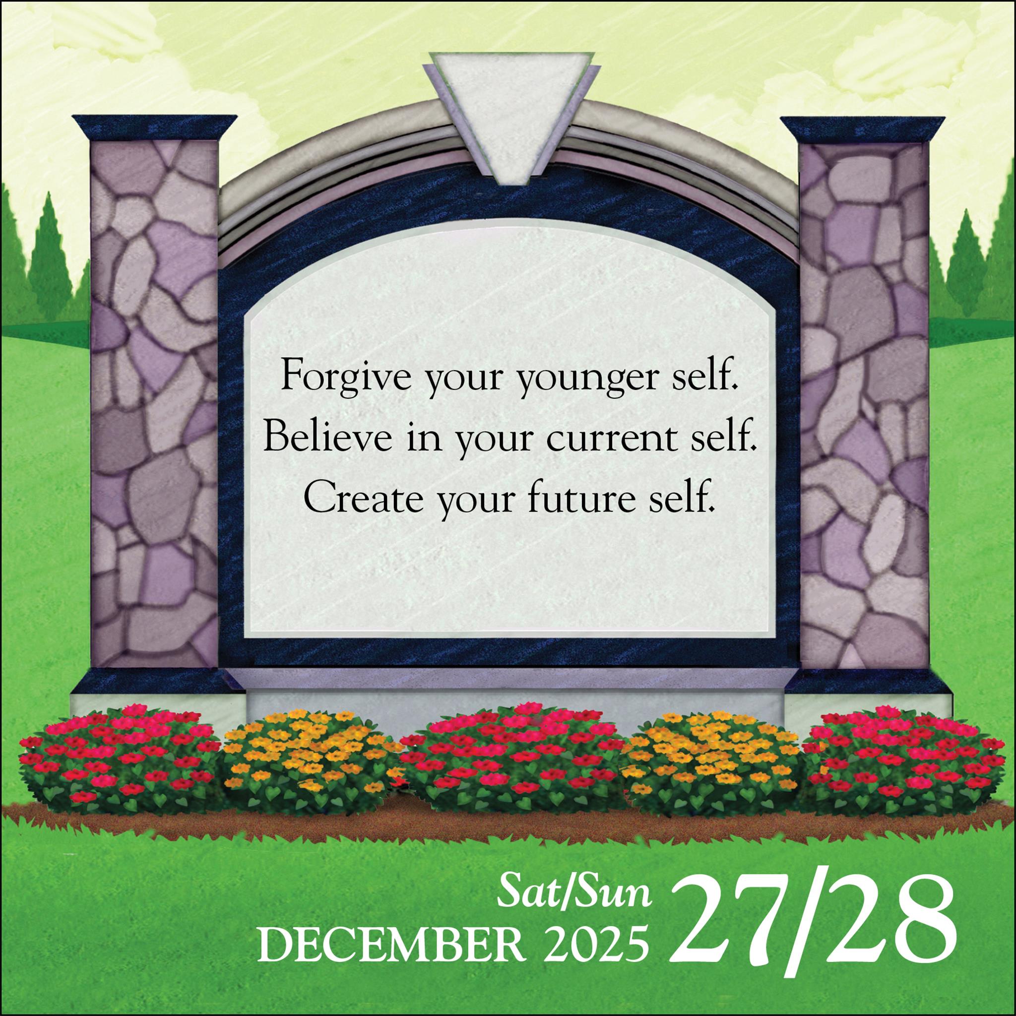 Church Signs Box 2025 Calendar