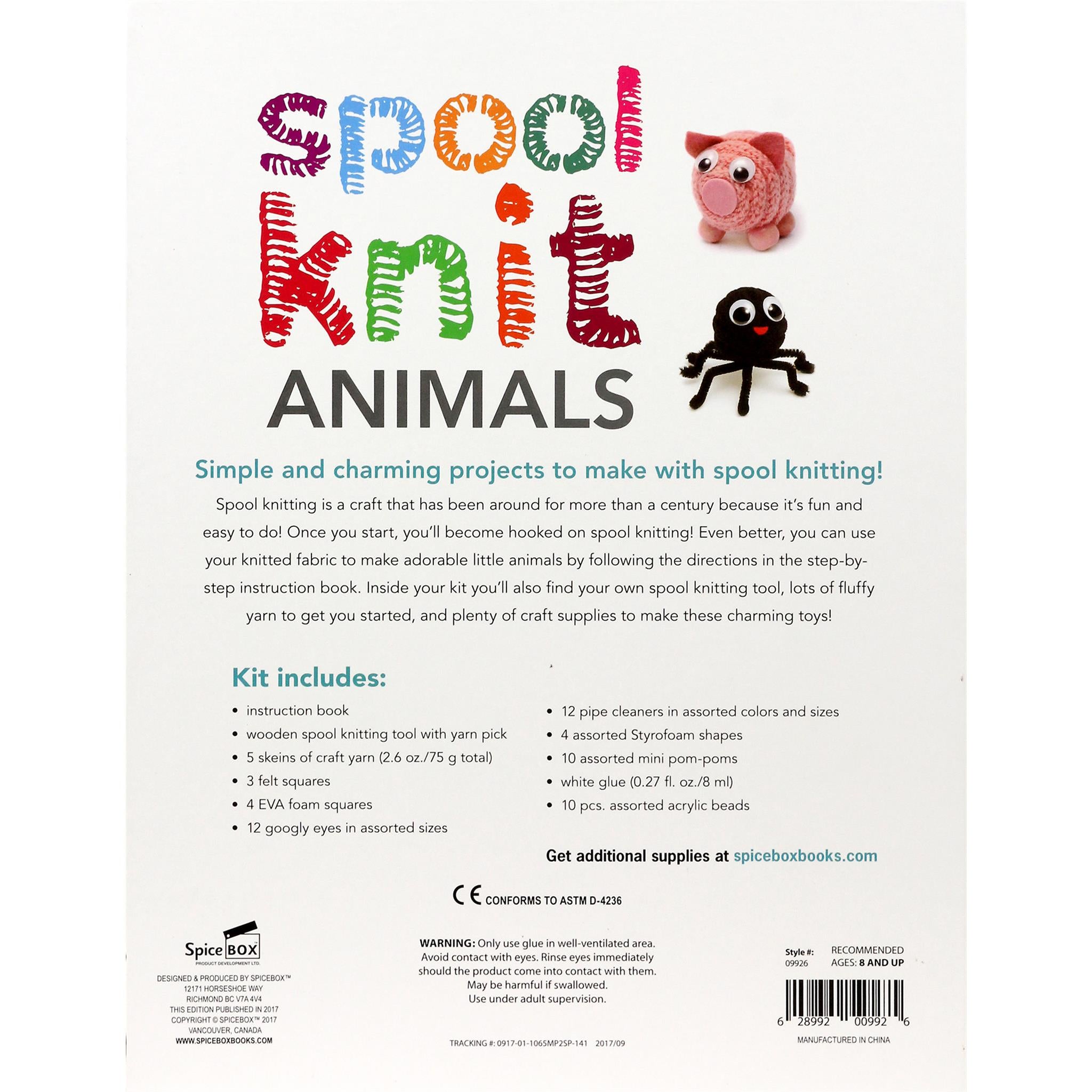 Spool Knit Animals