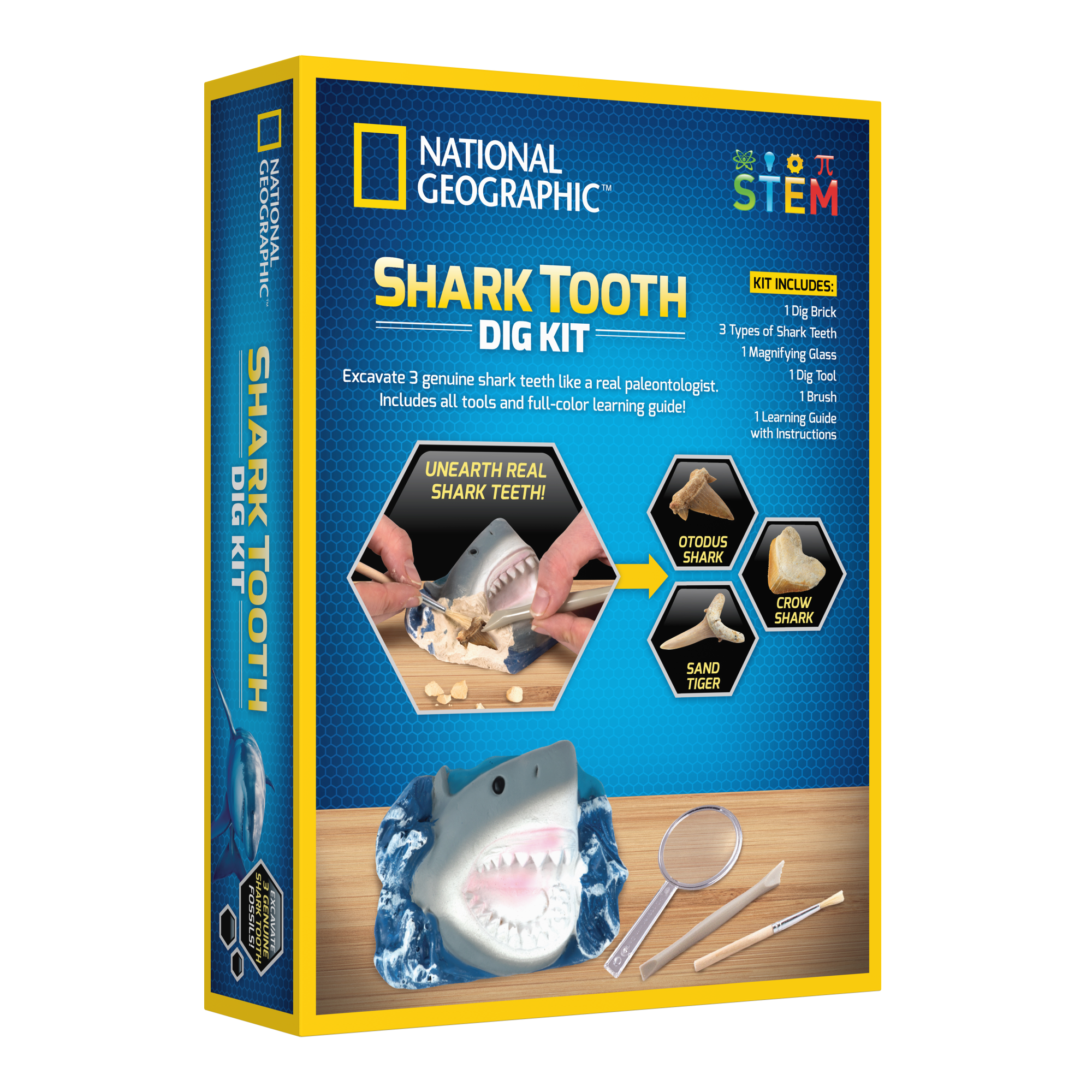 National Geographic Shark Tooth Dig Kit