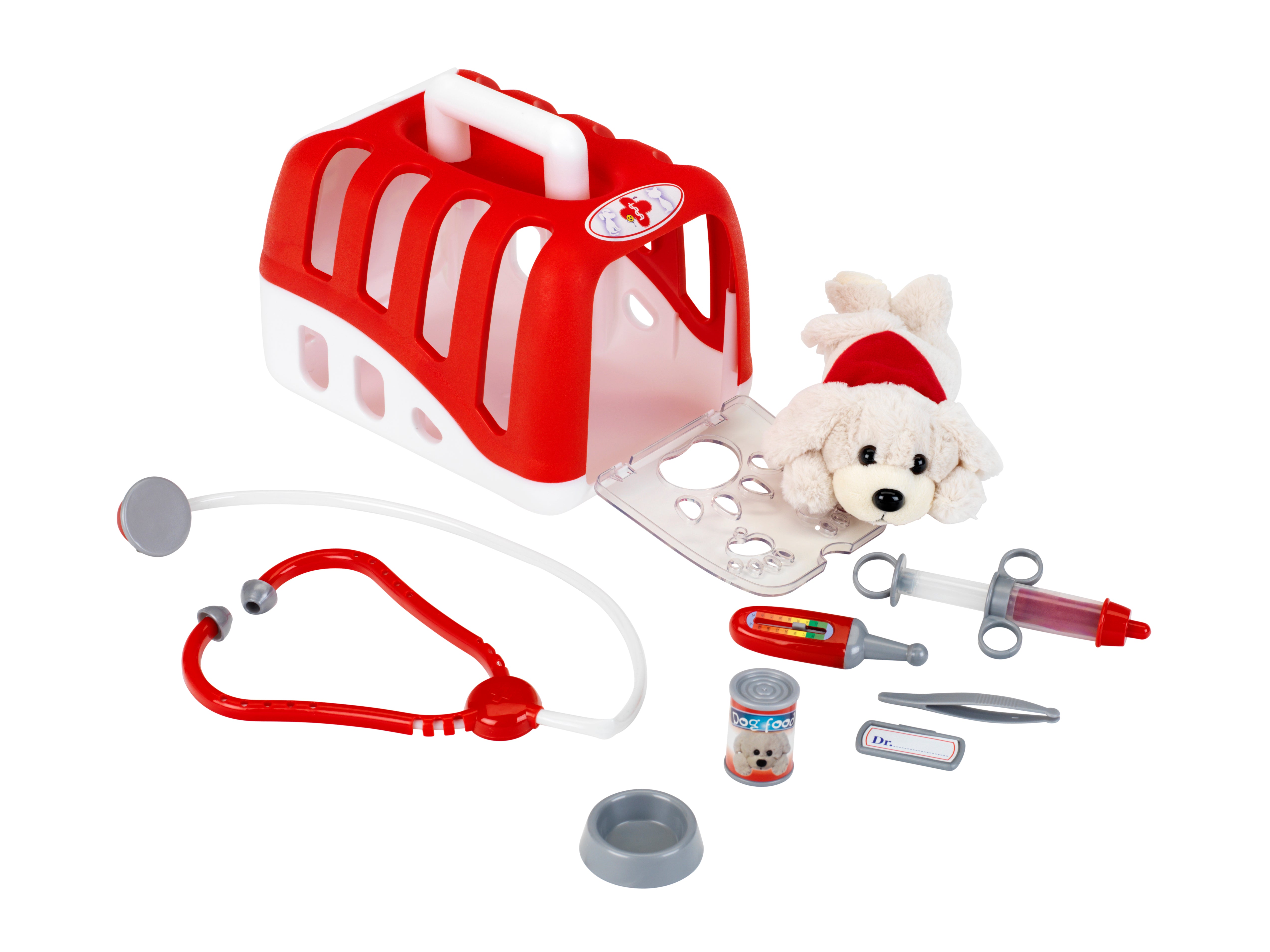 Vet Case with Plush Dog