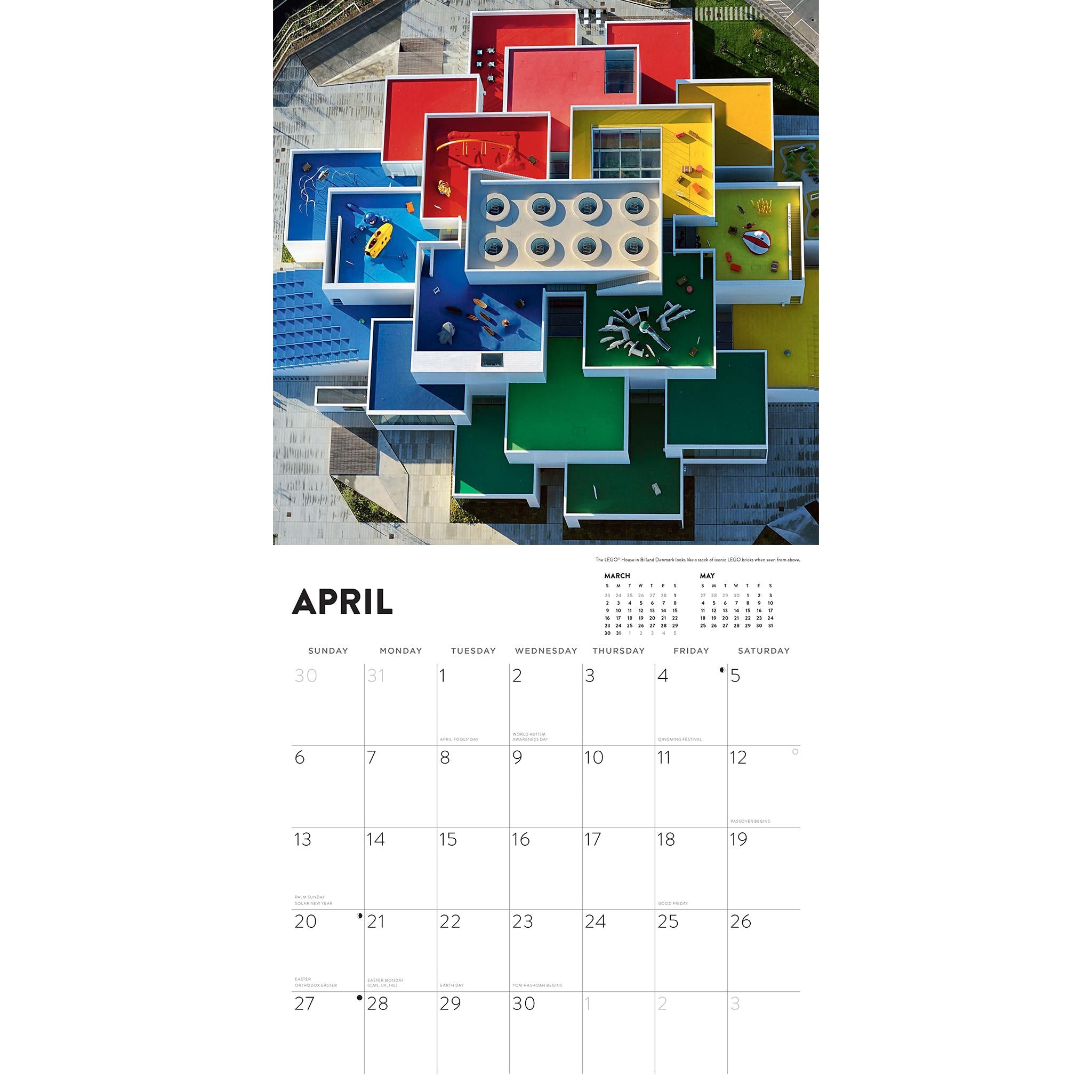 LEGO 2025 Wall Calendar