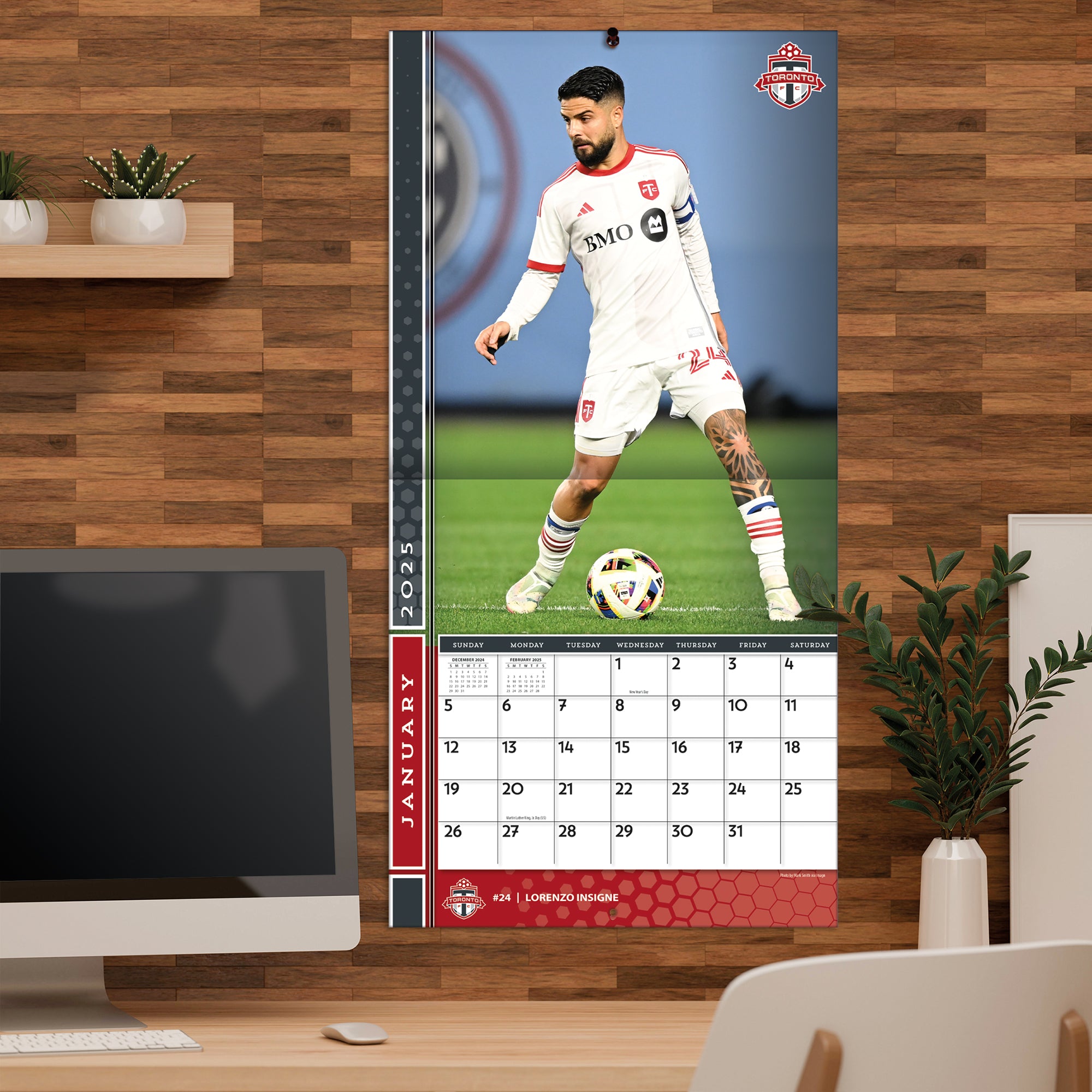 MLS Toronto Wall 2025 Calendar