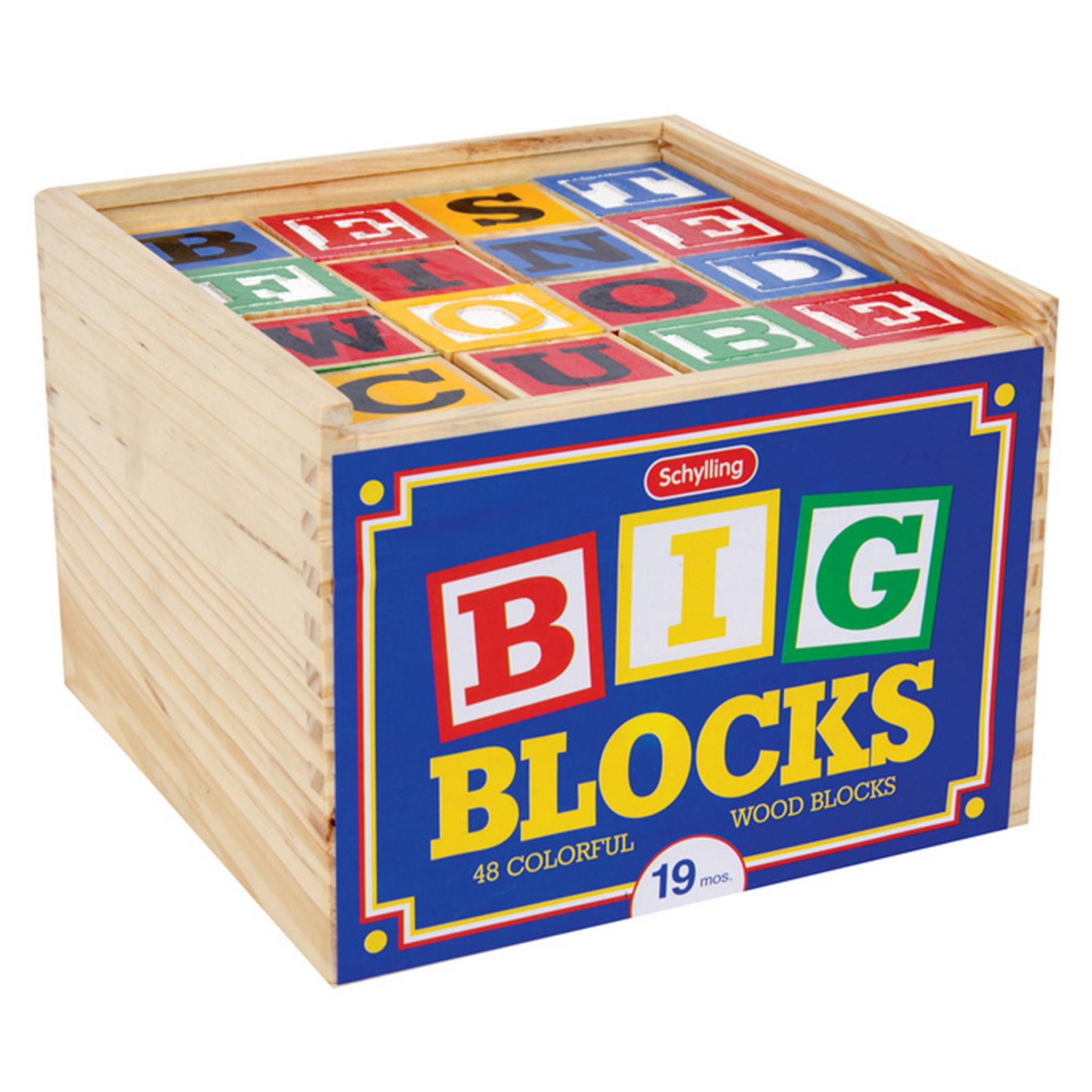 ABC Alphabet Blocks 48 Pieces