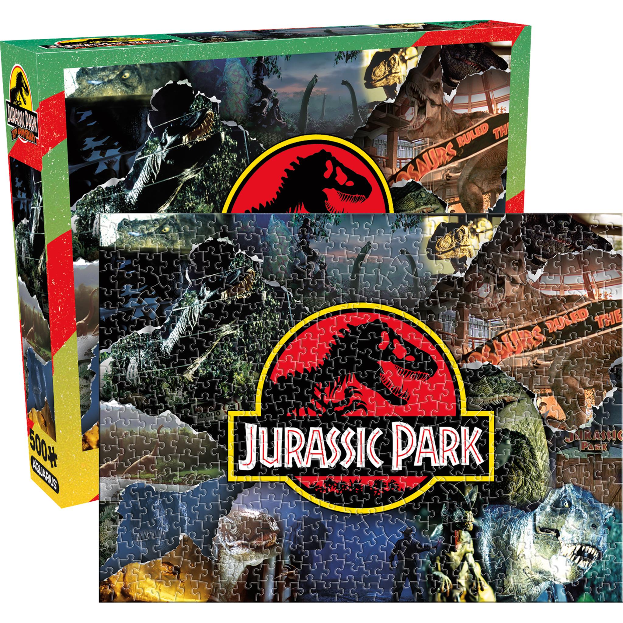 Jurassic Park Collage 1000 Piece Puzzle