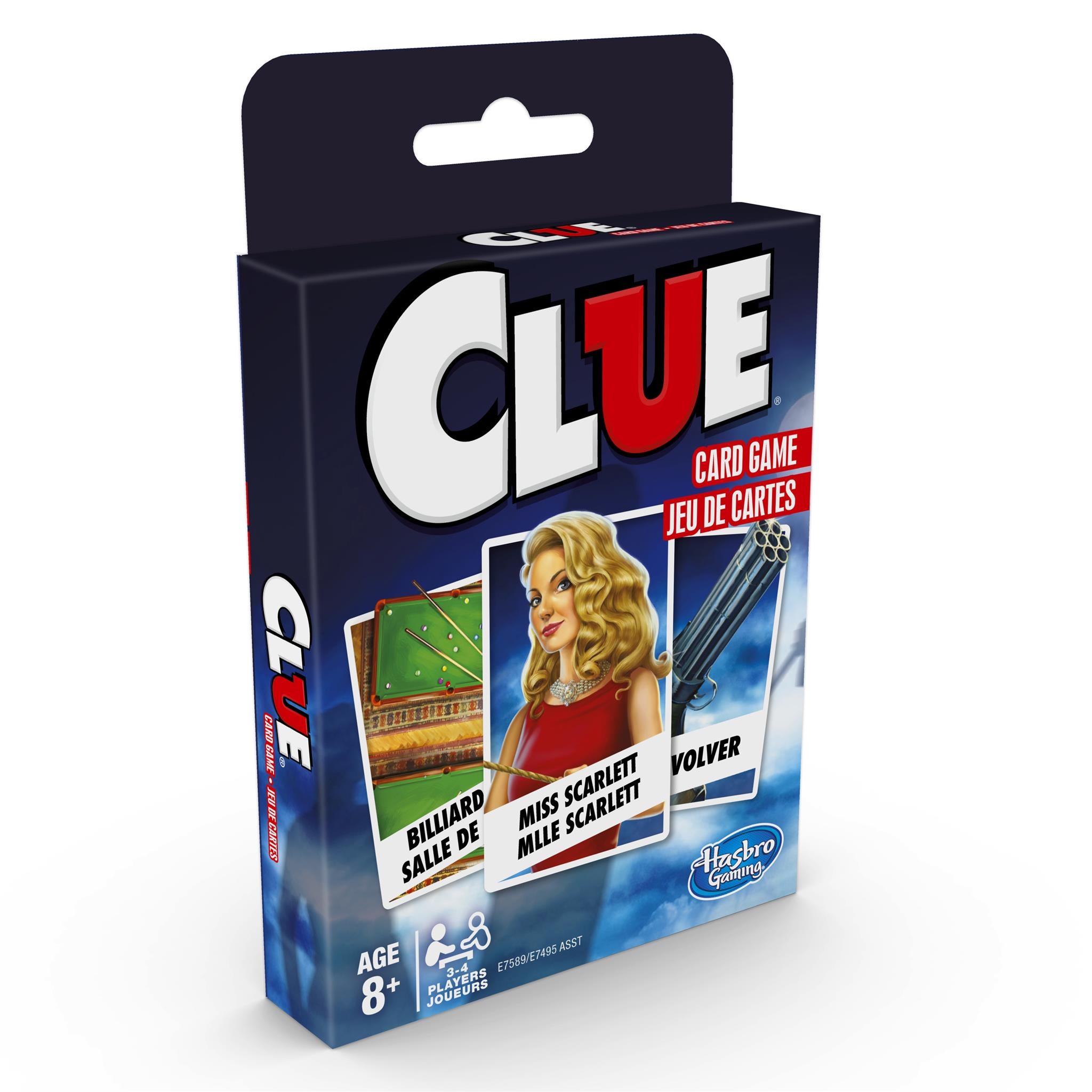 Clue Card Game