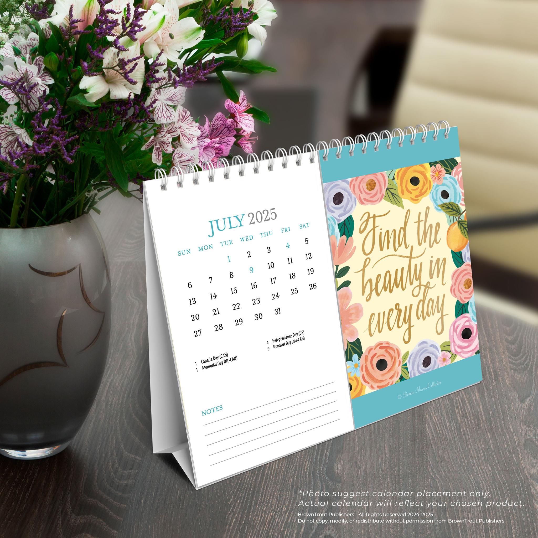 Bonnie Marcus Easel 2025 Calendar