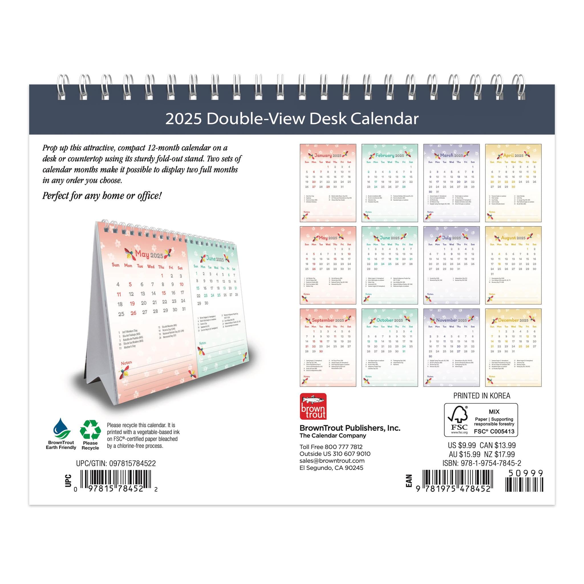 Busy Bees Easel 2025 Calendar - Online Exclusive