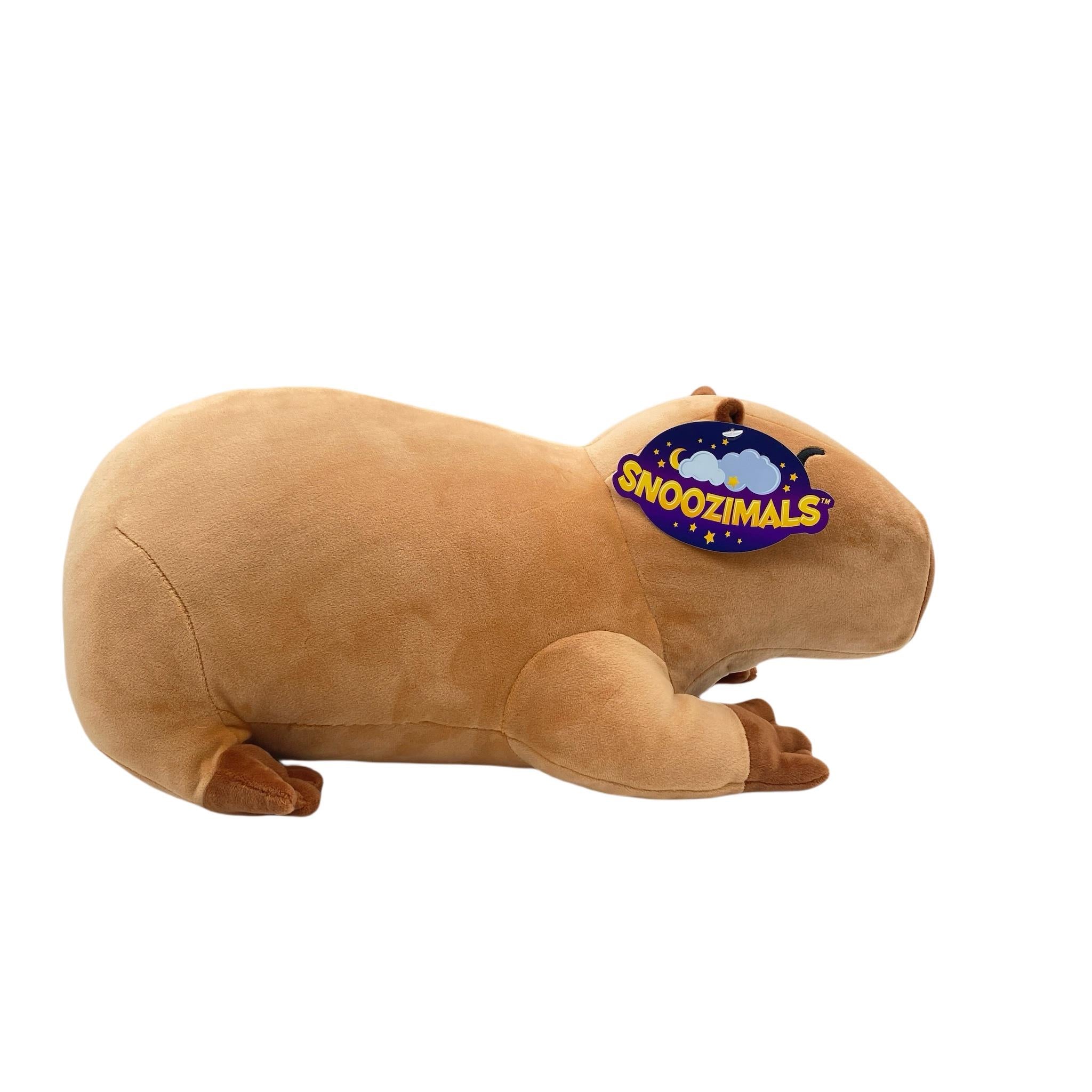 Capybara Snoozimals 20in Plush