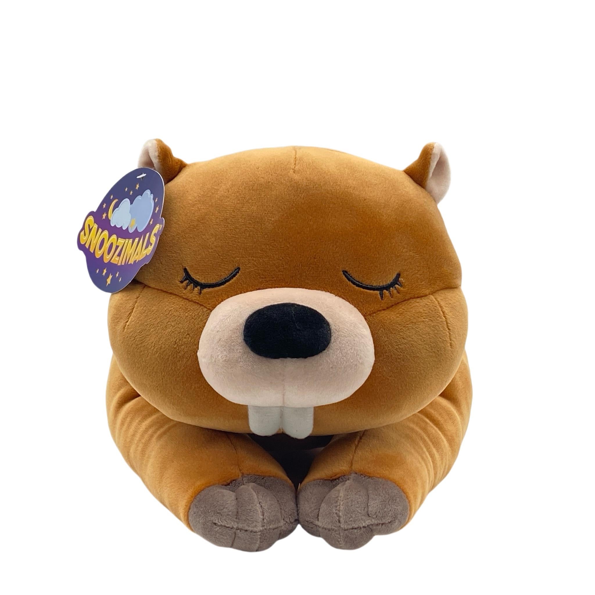 Beaver Snoozimals 20in Plush - Exclusive