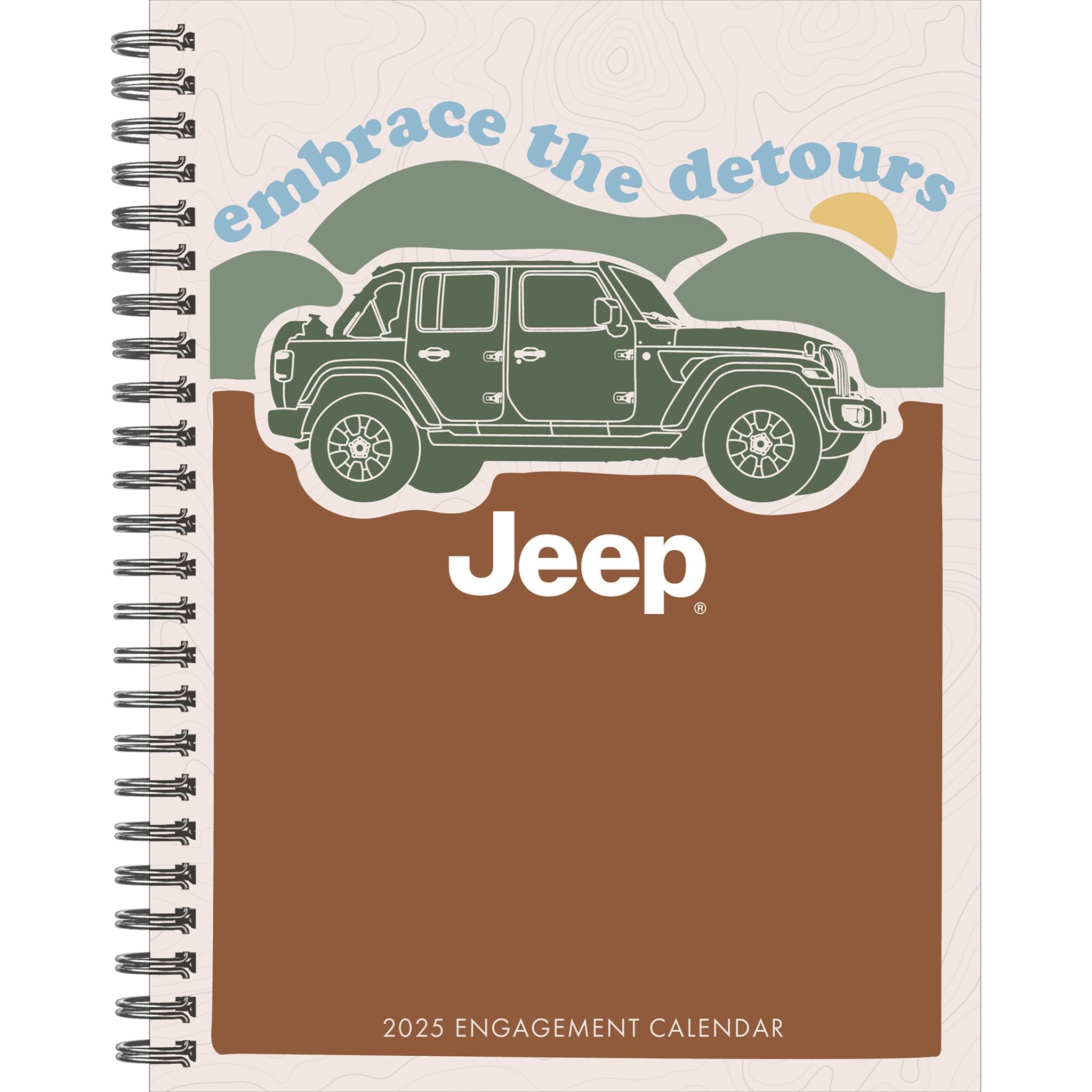 Jeep Engagement 2025 Calendar - Online Exclusive