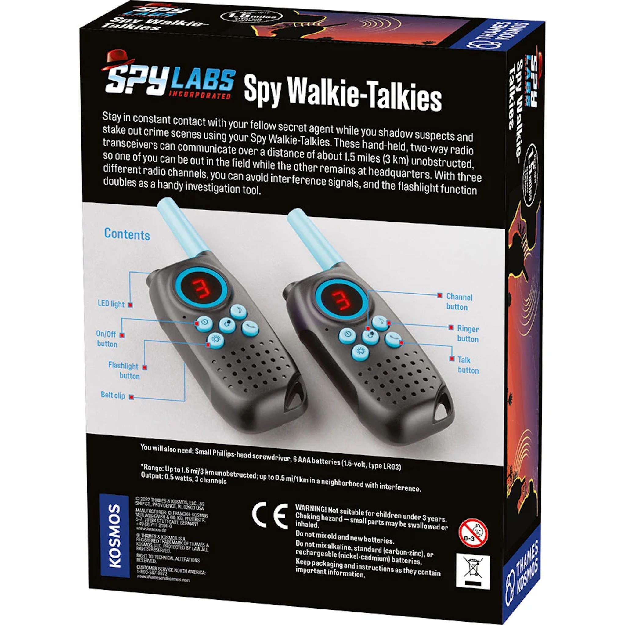 Spy Labs Walkie-Talkies