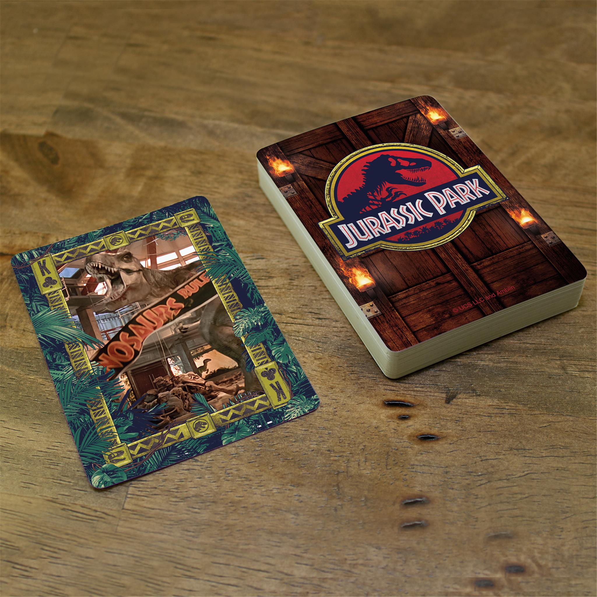 Juraassic Park Playing Cards