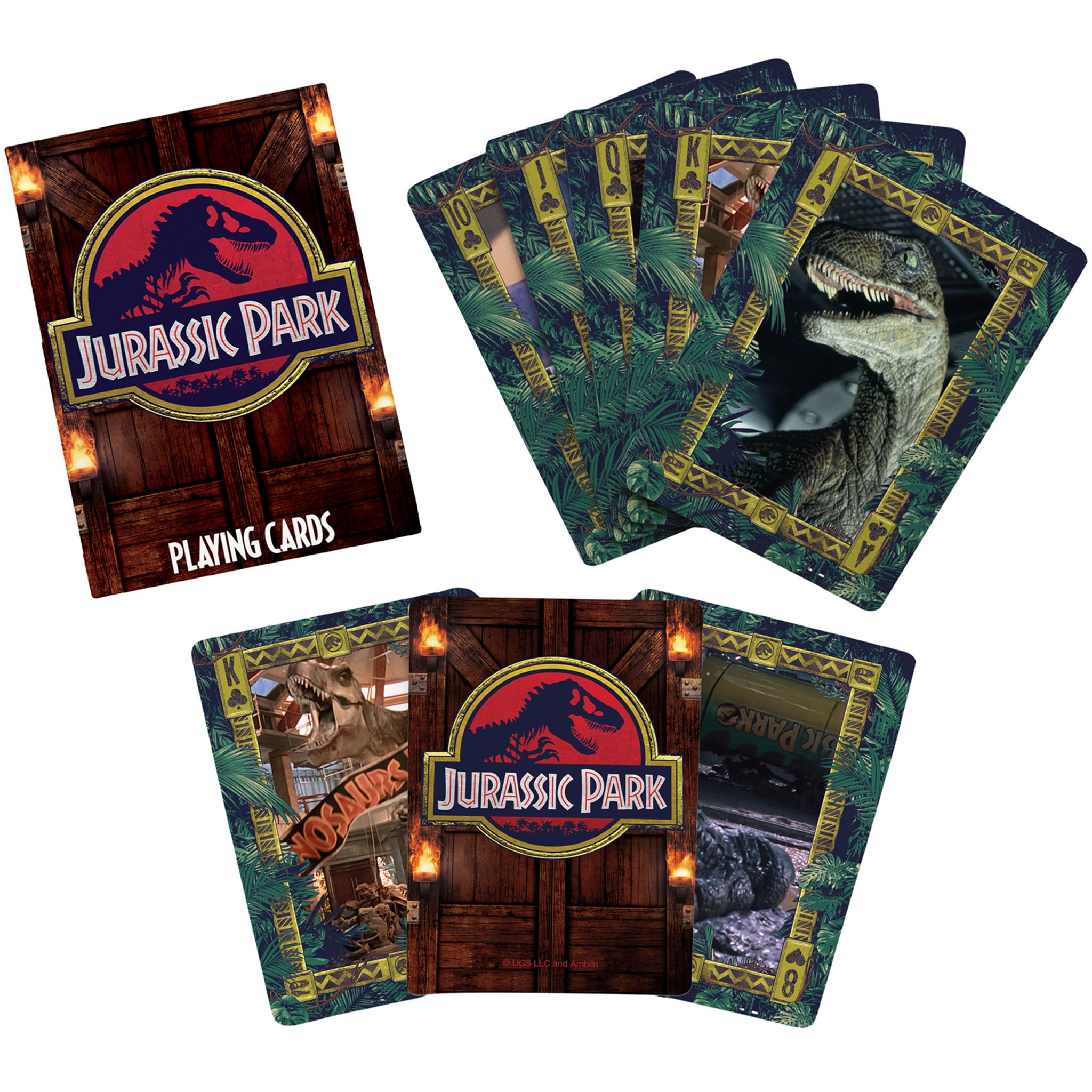 Juraassic Park Playing Cards