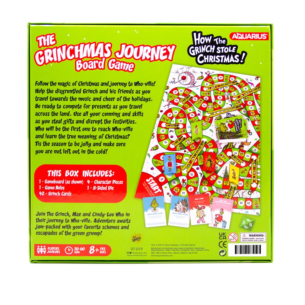 the grinchmas journey board game rules