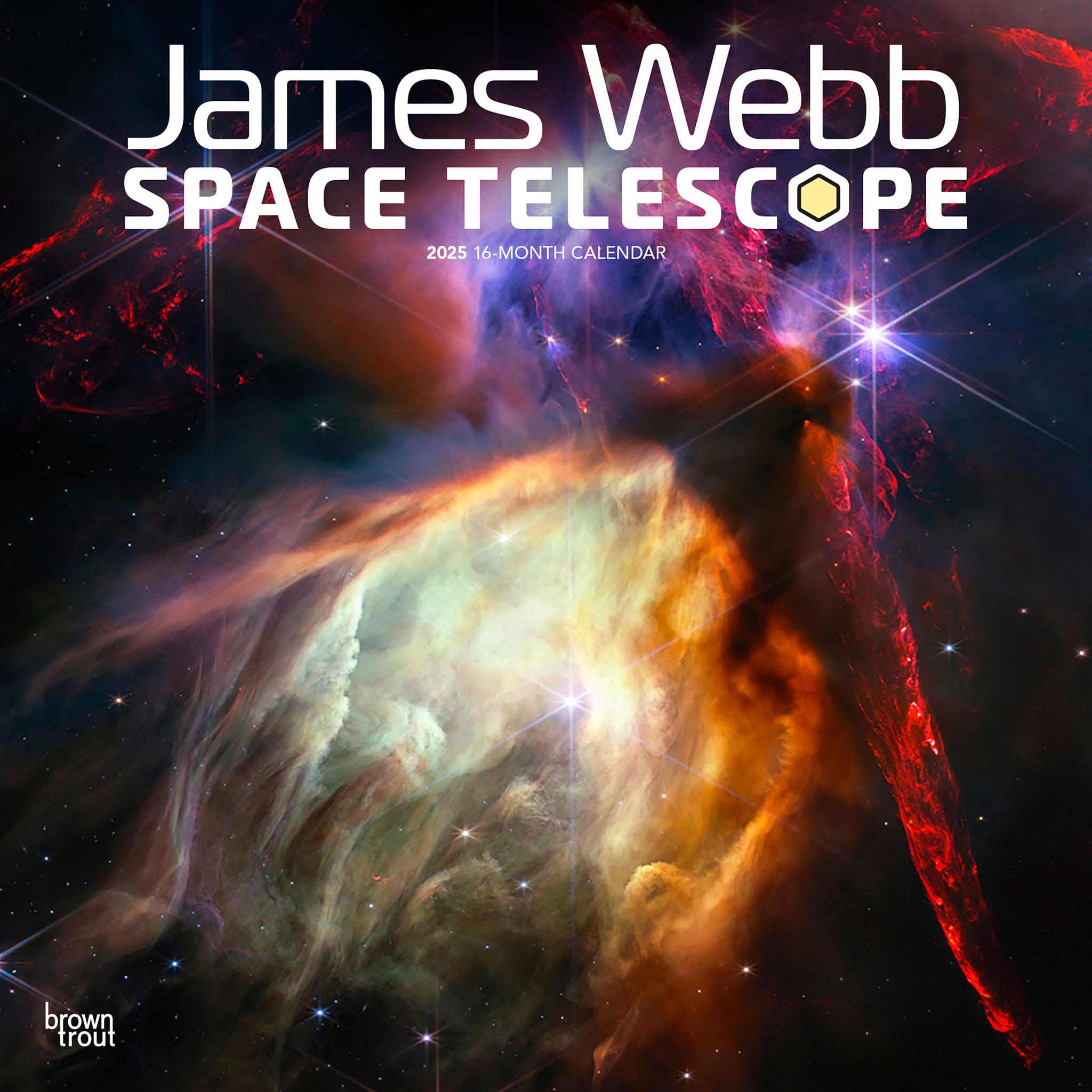 James Webb Space Telescope Wall 2025 Calendar - Online Exclusive