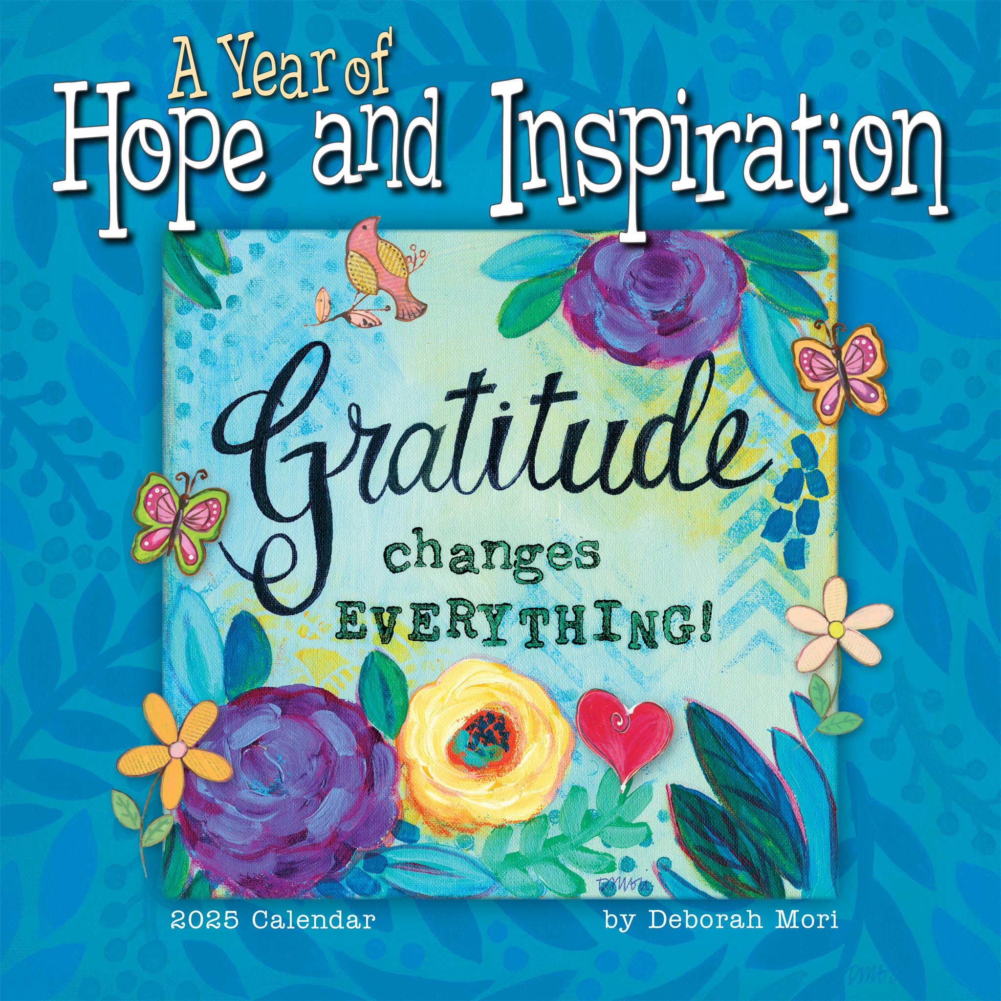 Year Of Hope And Inspiration Mini 2025 Calendar