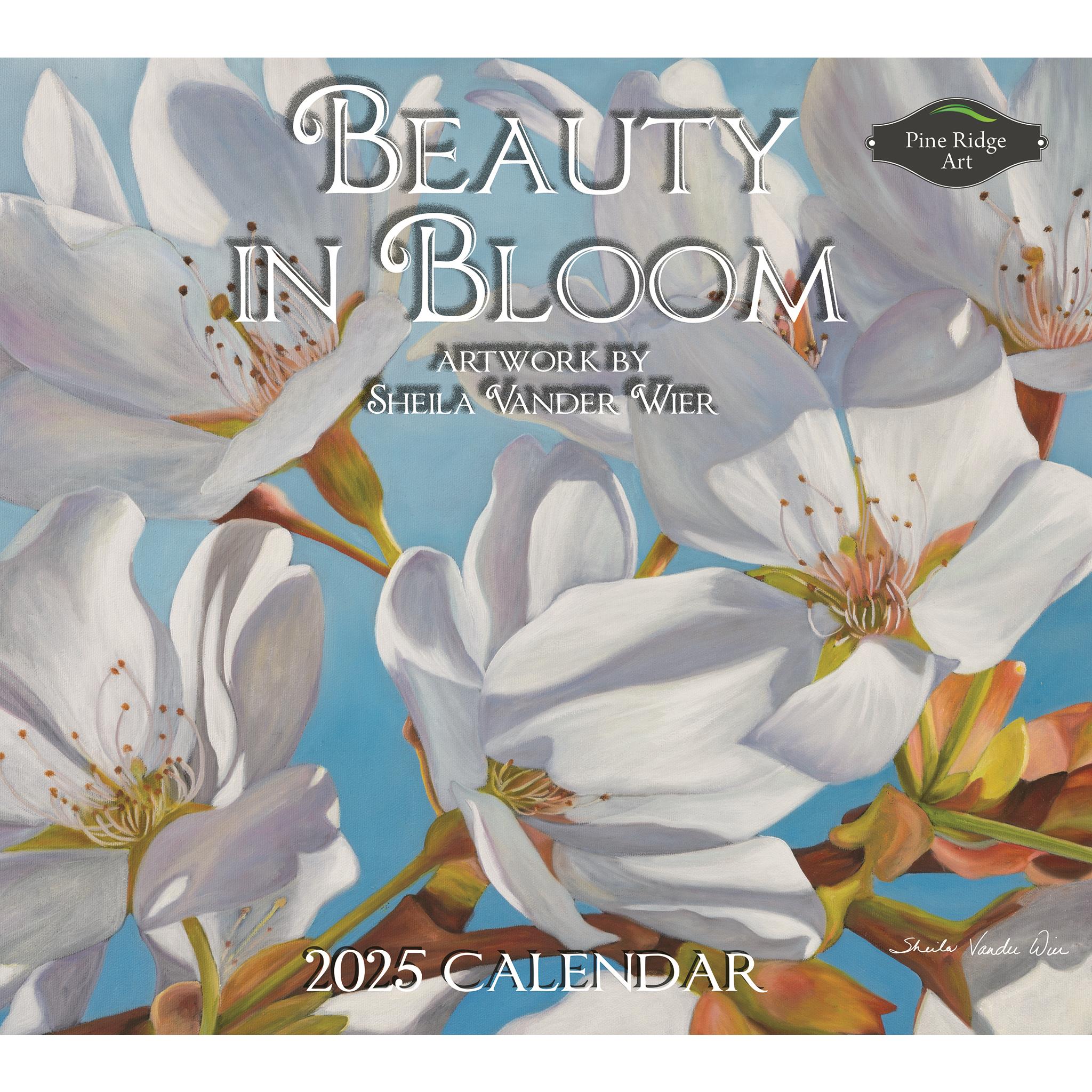 Beauty In Bloom Wall 2025 Calendar