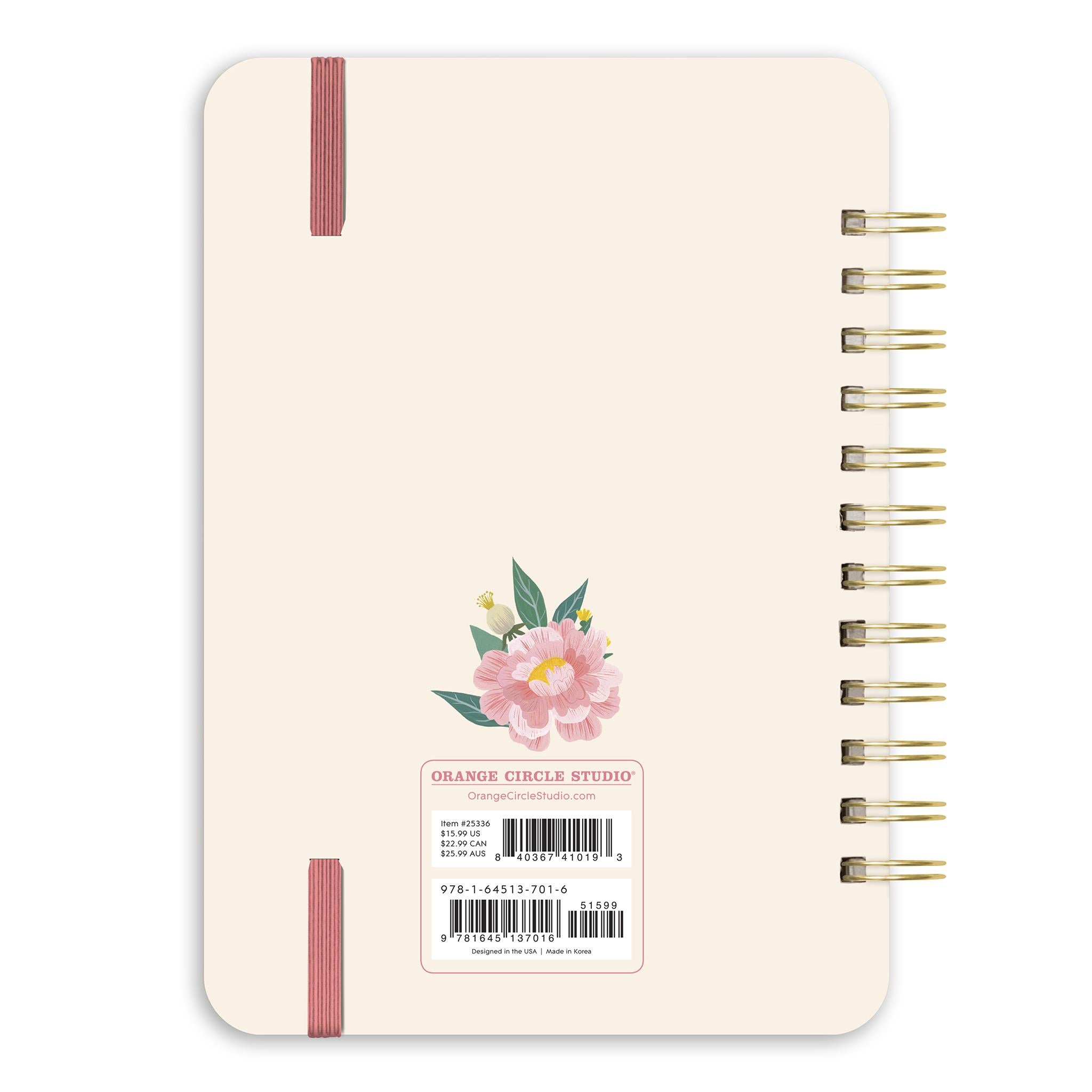 Bella Flora Do It All Planner 2025 Calendar