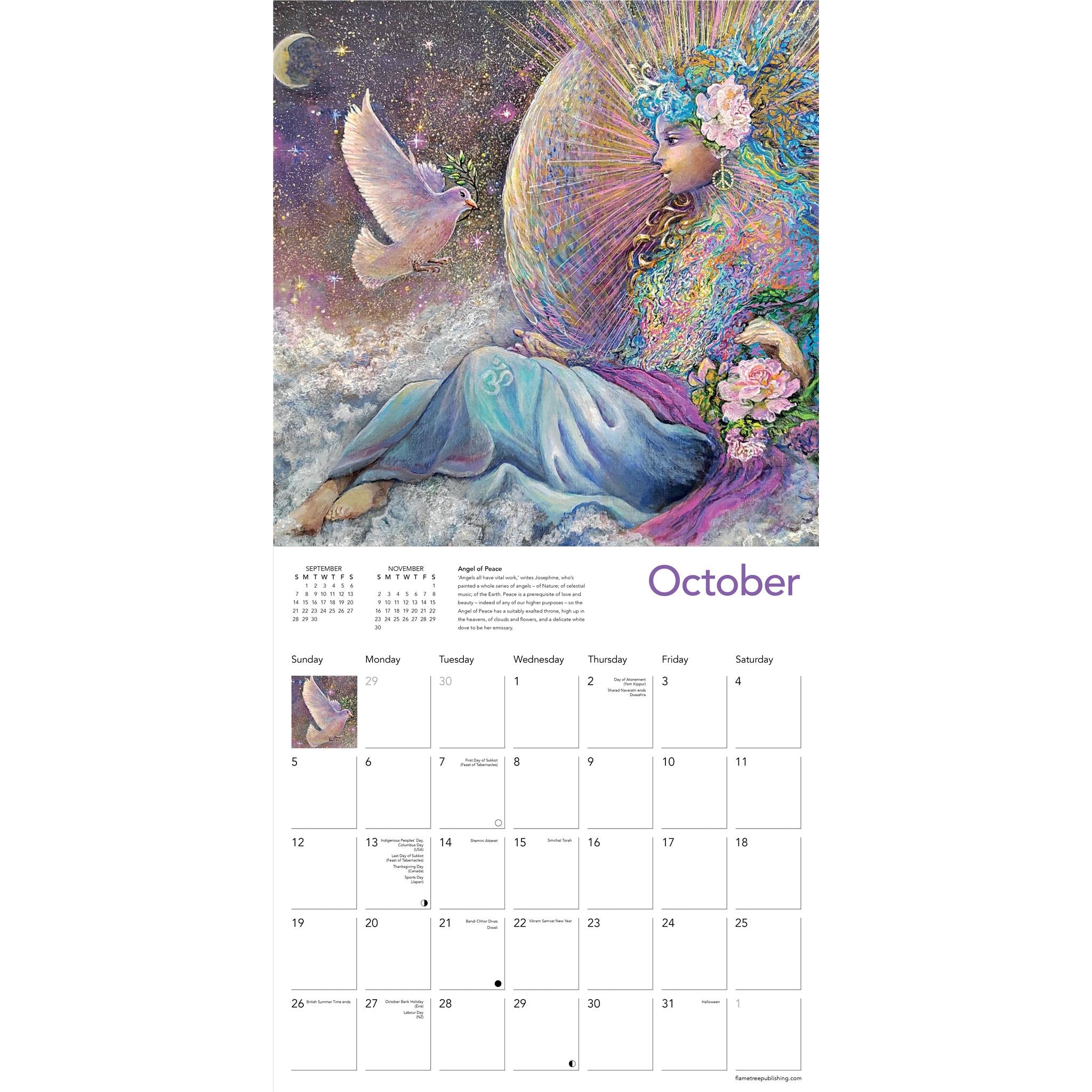 Celestial Journeys By Josephine Wall 2025 Calendar