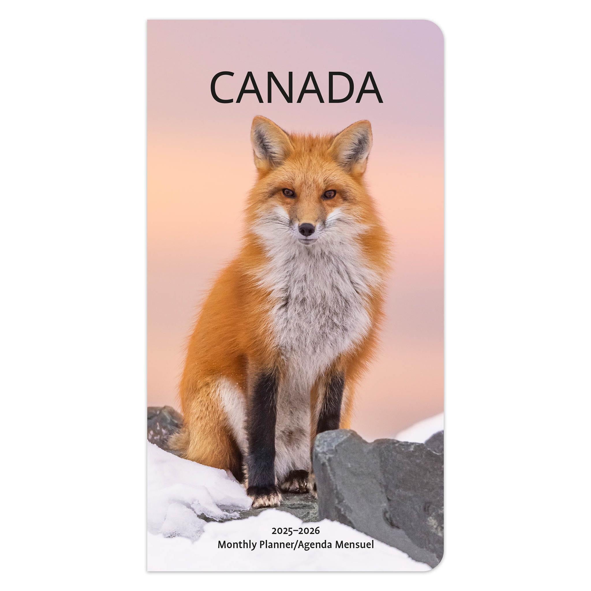 Canada Bilingual 2 Yr Pocket Planner 2025 Calendar