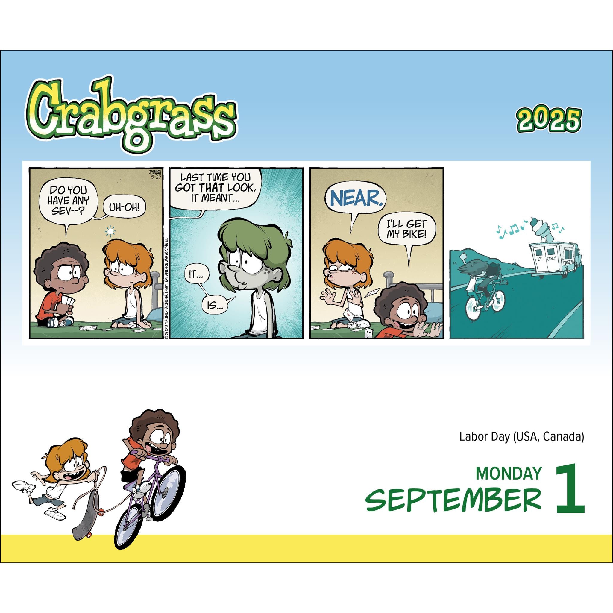 Crabgrass Box 2025 Calendar - Online Exclusive