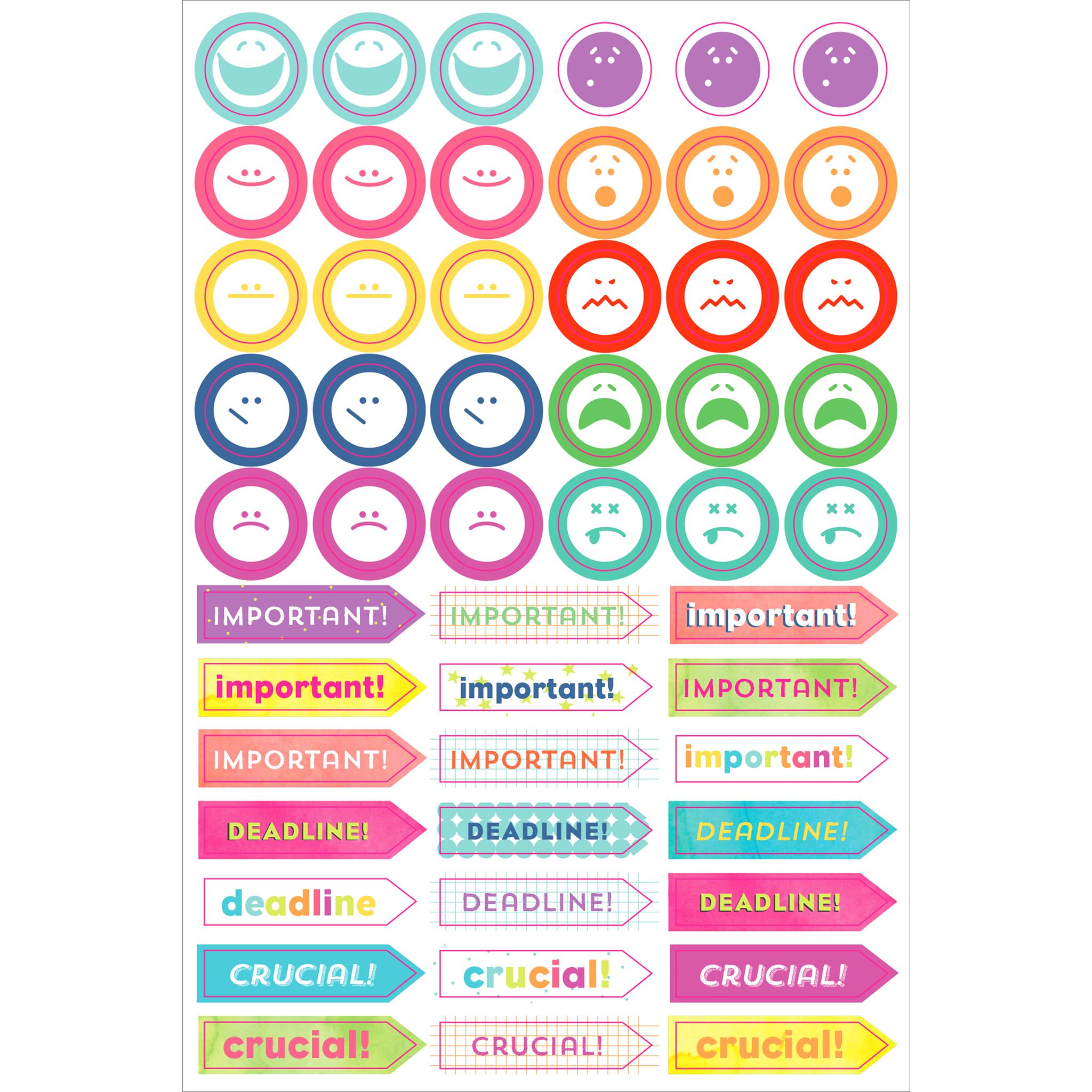 Student Planner Stickers Essentials