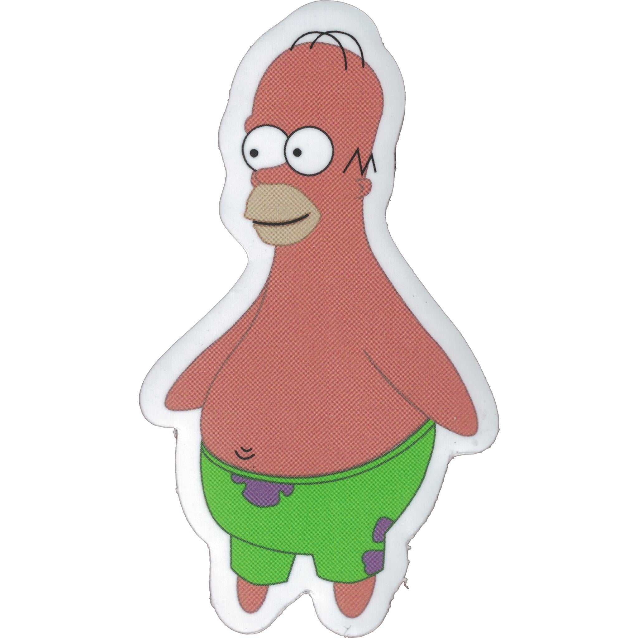 Homer Patrick Vinyl Sticker