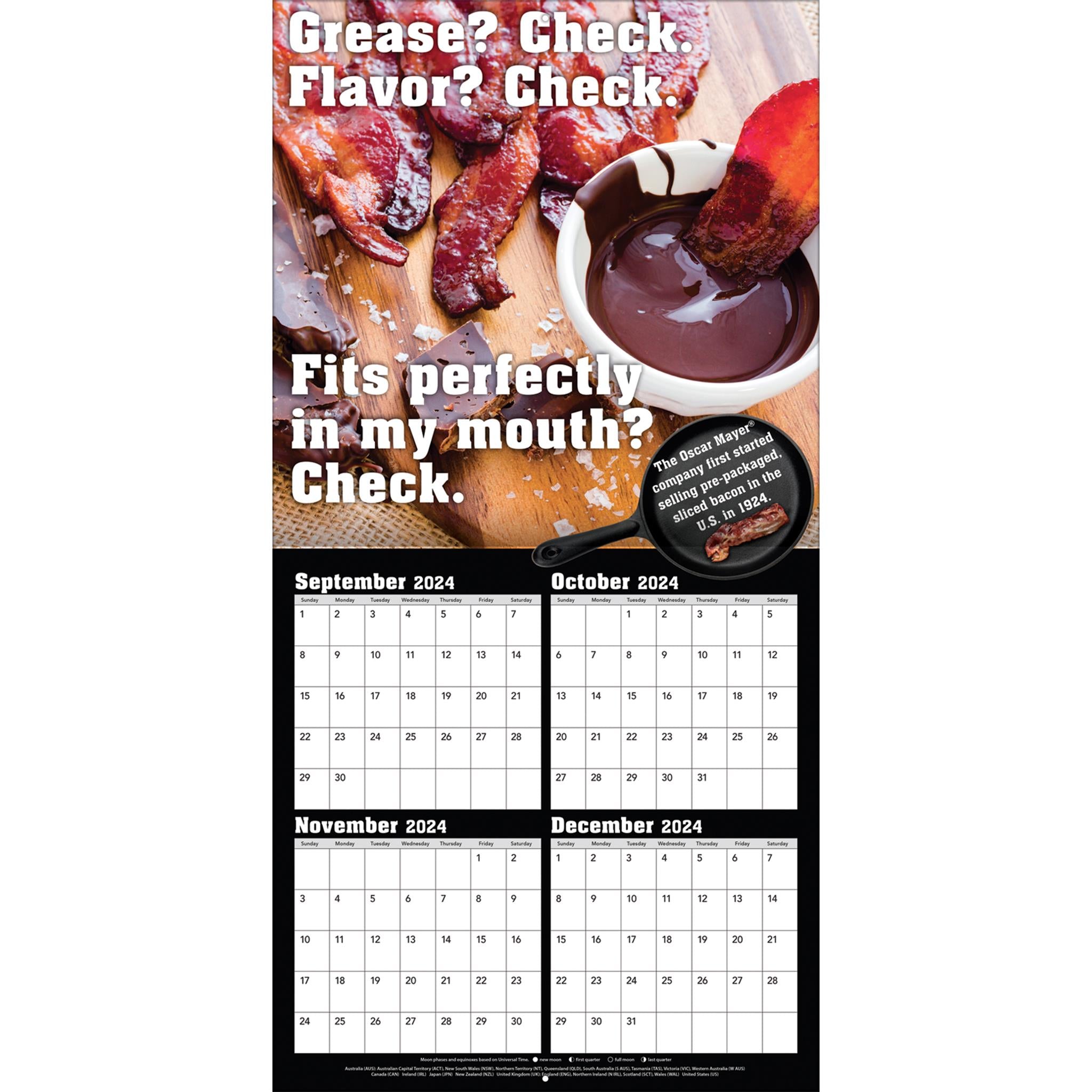 Youre Bacon Me Crazy Wall 2025 Calendar - Online Exclusive