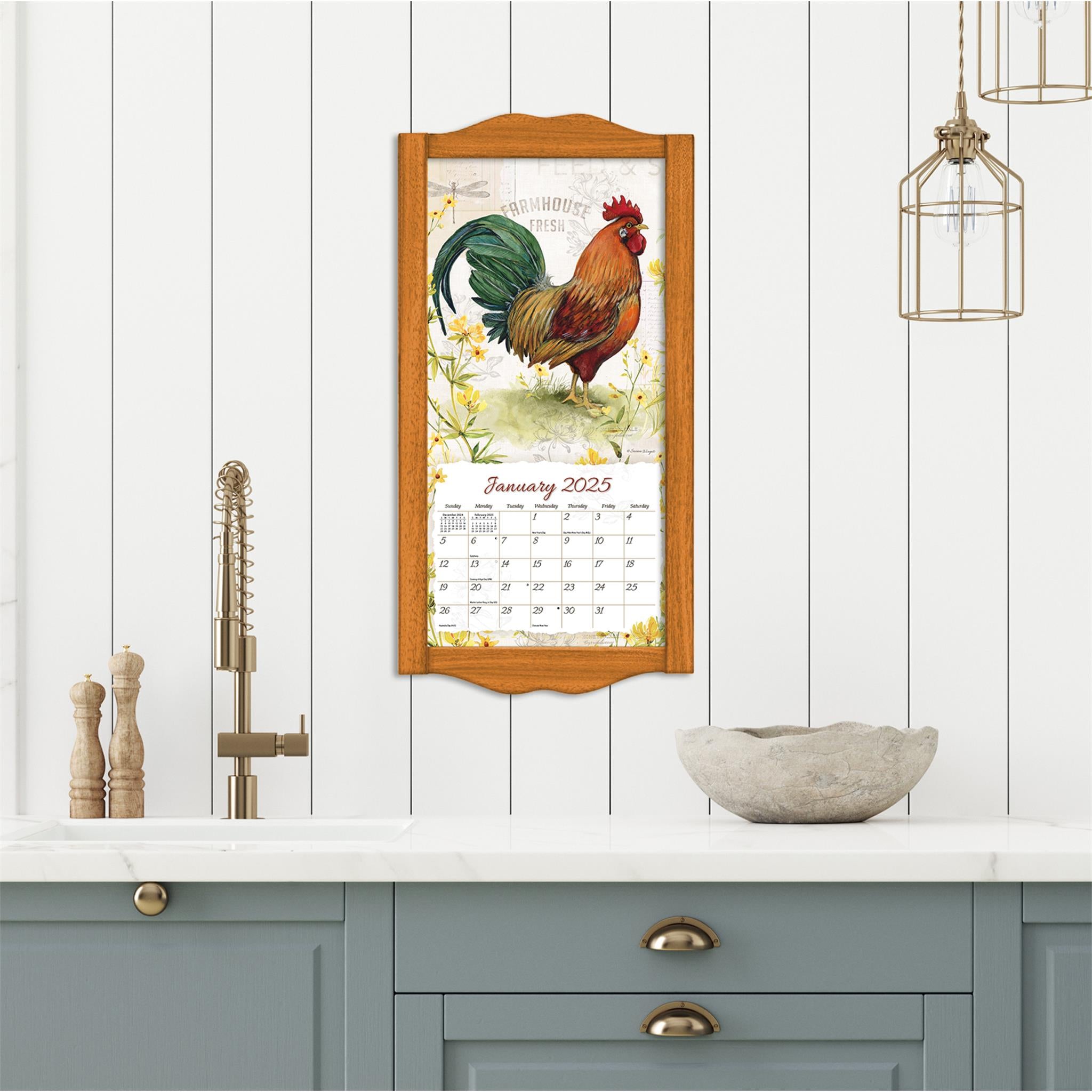 Proud Rooster Slim 2025 Calendar product image | Calendar Club Canada