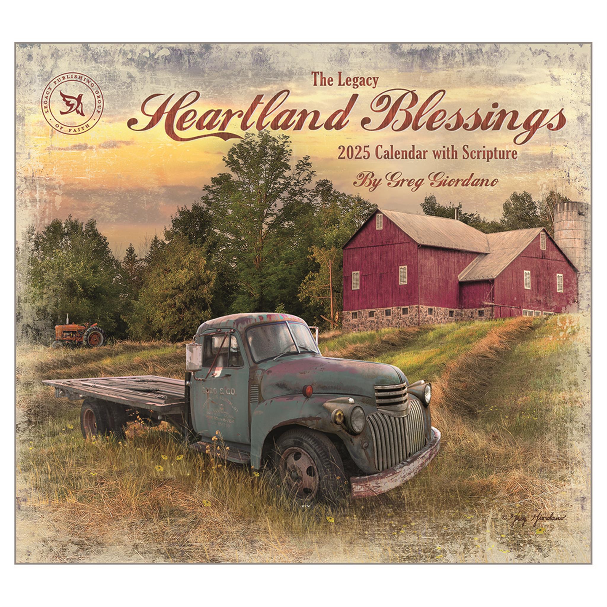 Heartland Blessings Wall 2025 Calendar - Online Exclusive