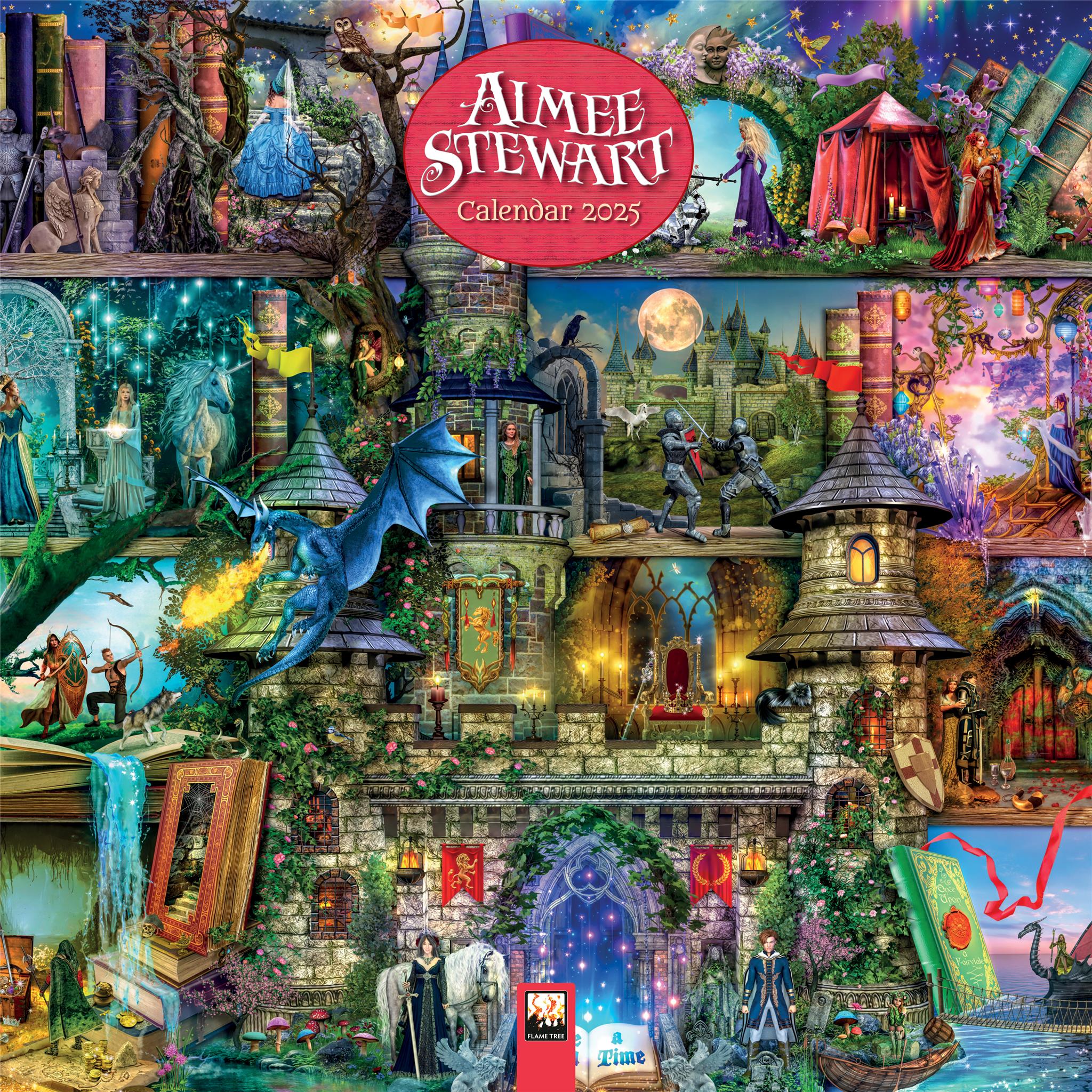 Aimee Stewart Wall 2025 Calendar