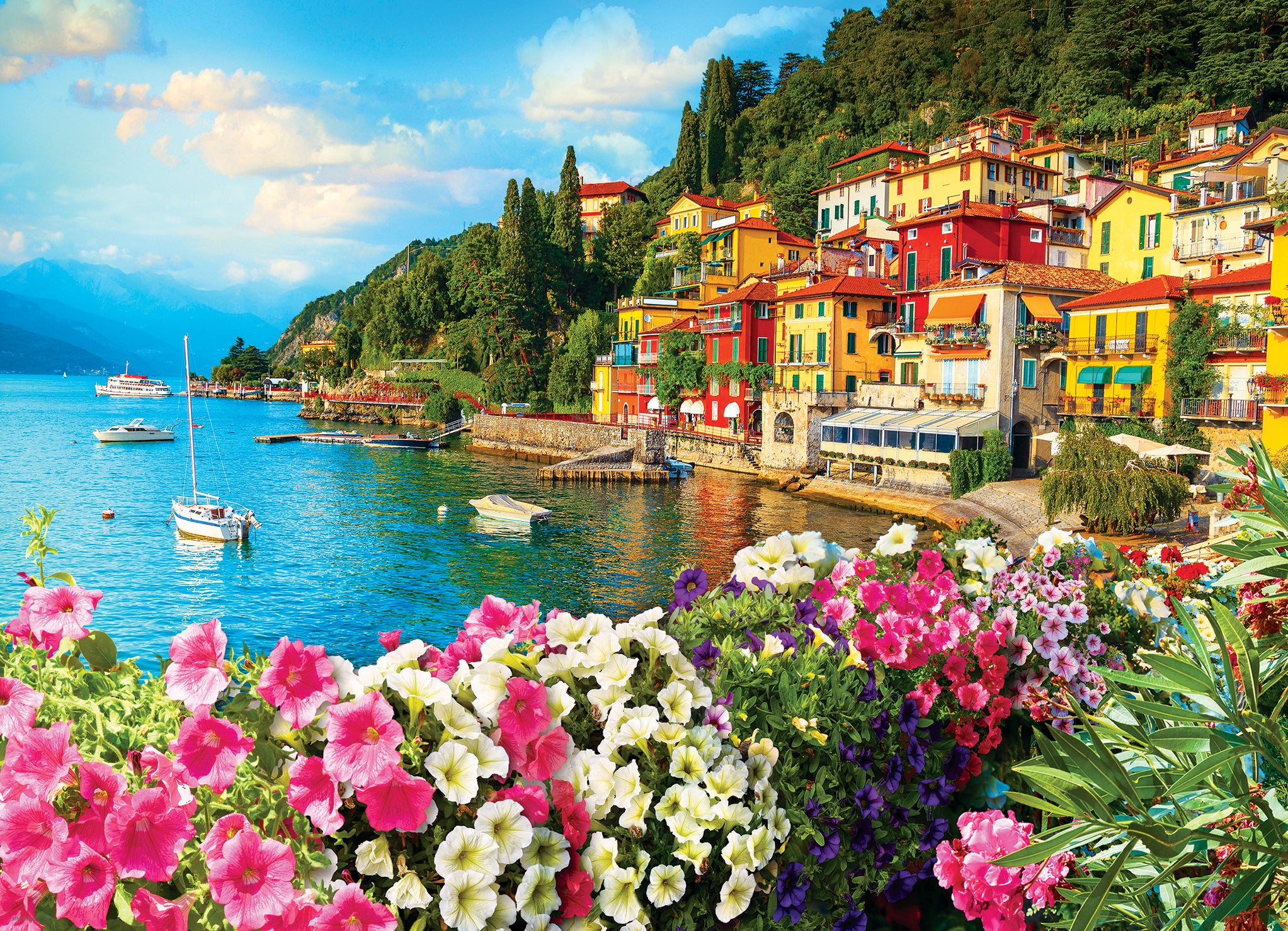 Lake Como Italy 1000 Piece Puzzle