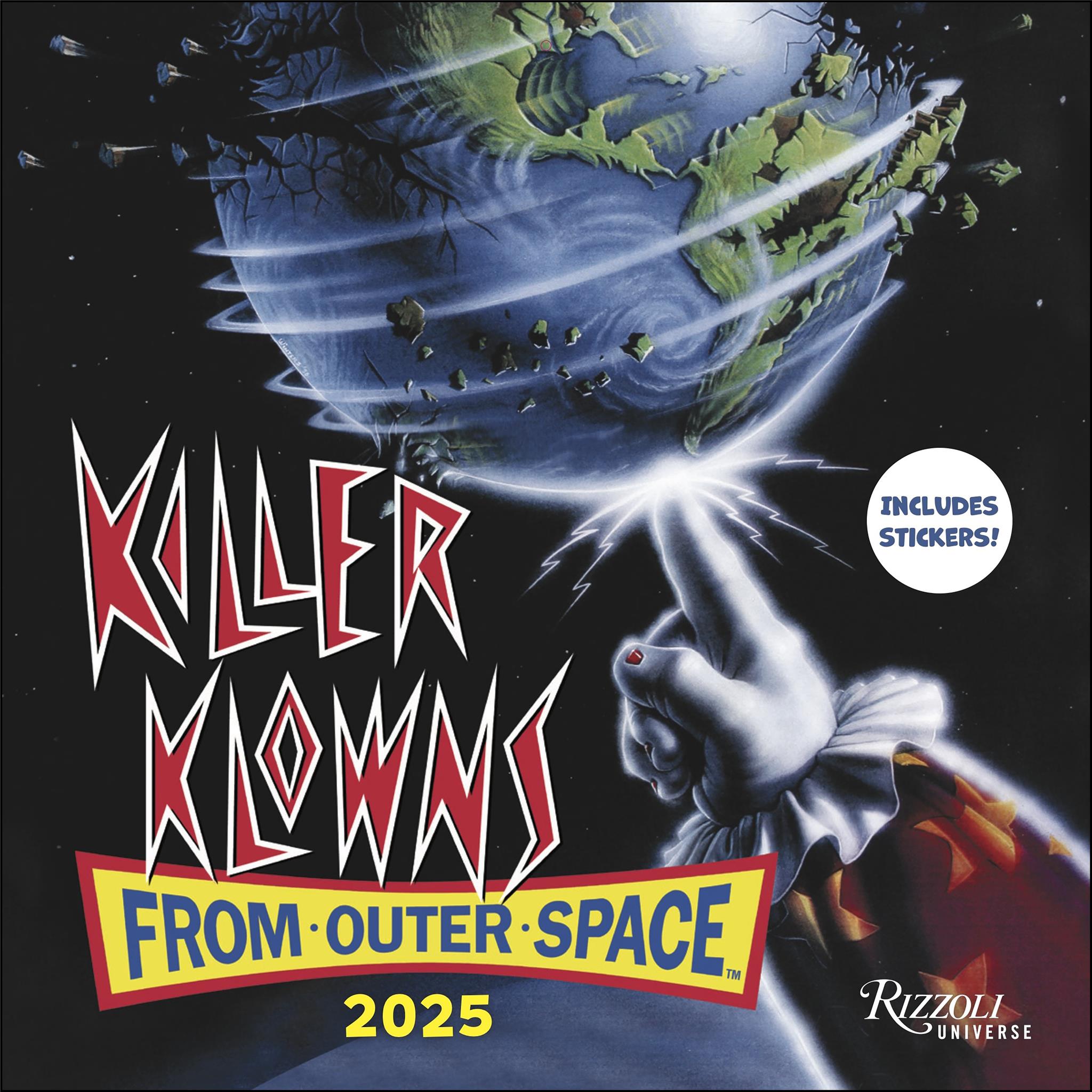 Killer Klowns From Outer Space Wall 2025 Calendar - Online Exclusive