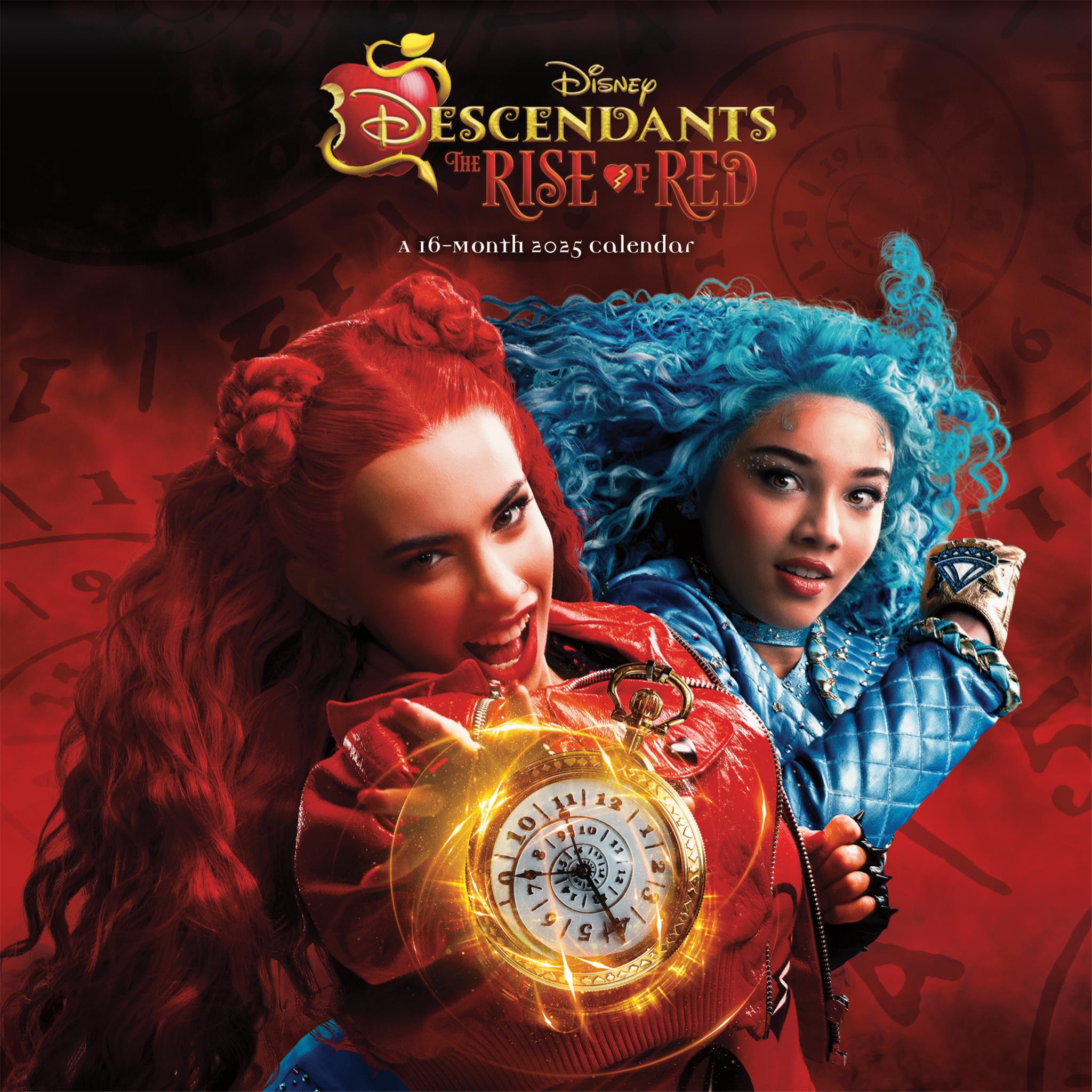 Descendants 4 The Rise Of Red Wall 2025 Calendar - Online Exclusive